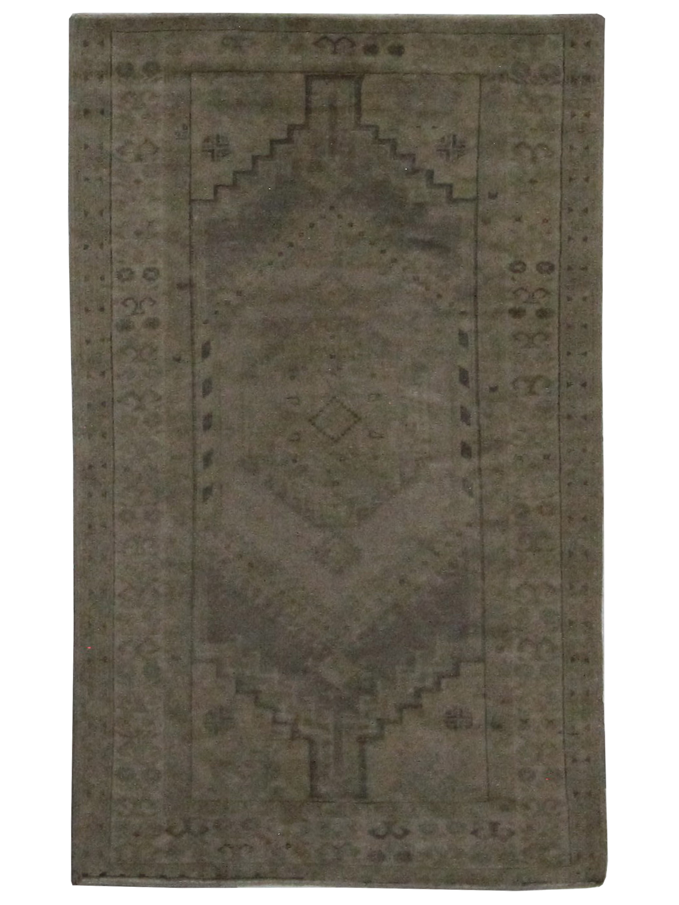 Anatolian Hand Knotted Green 4x6