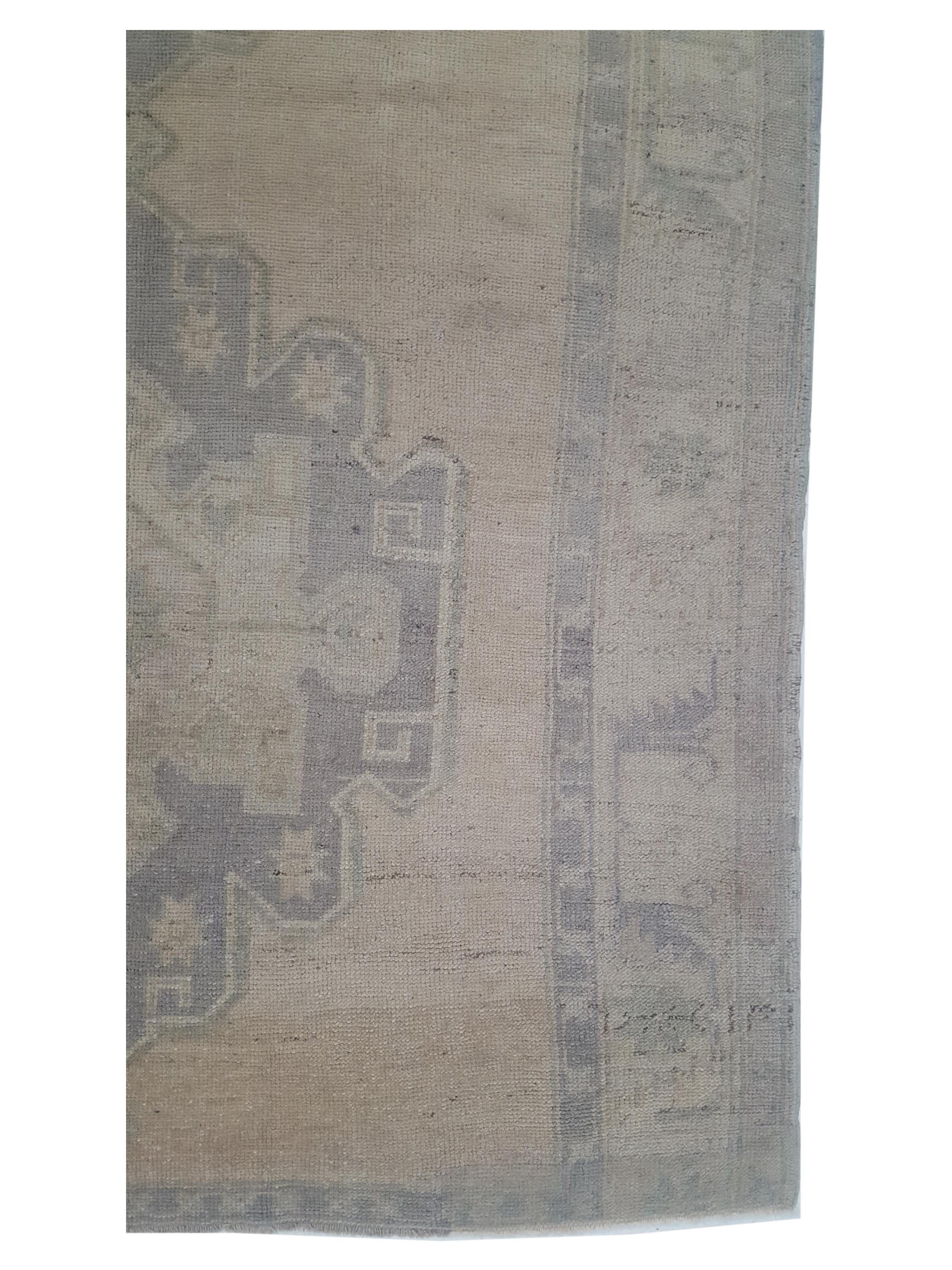 Anatolian Hand Knotted Green 5x12 - Image 4 of 6