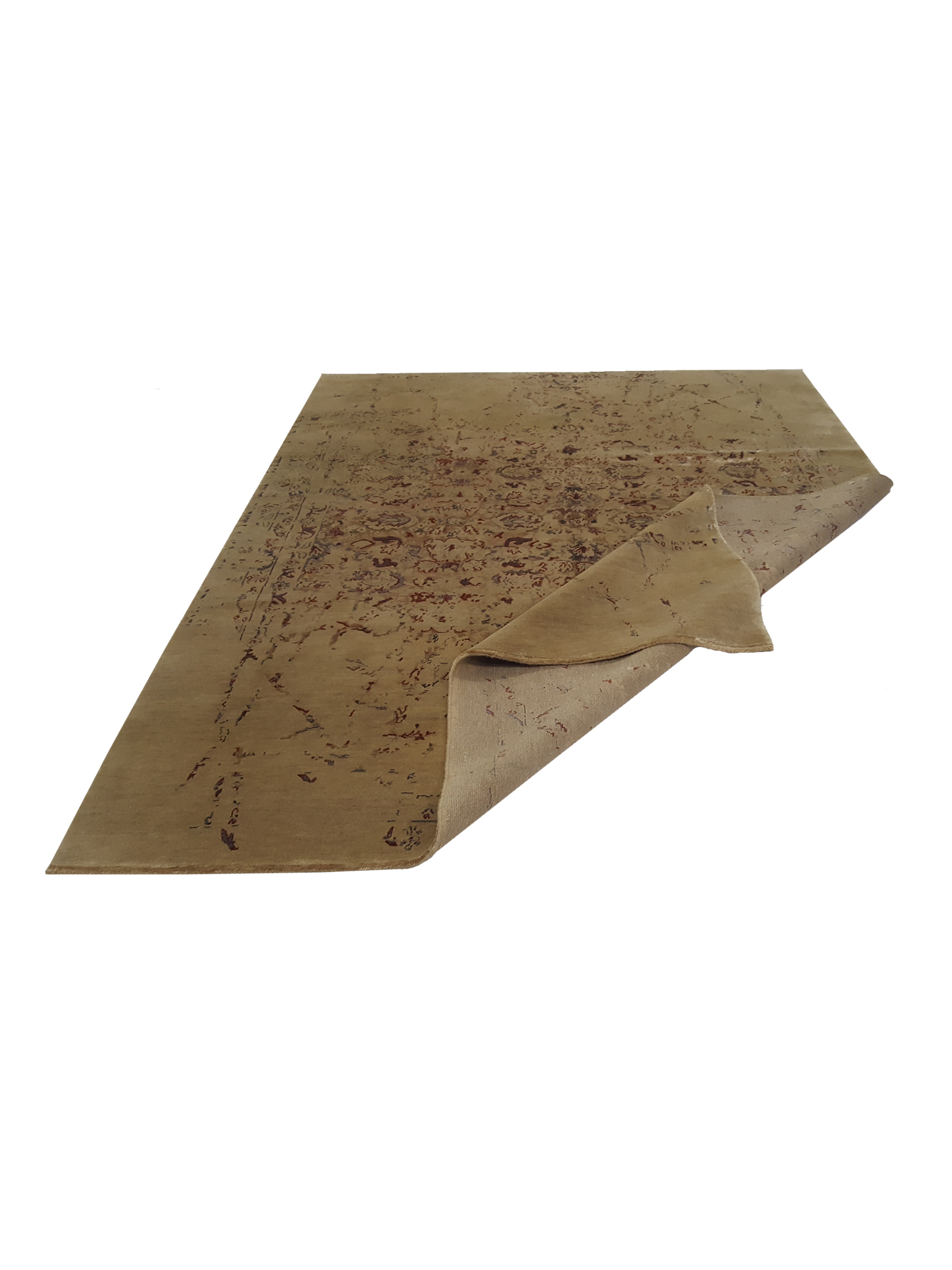 Rodeo Drive Hand Knotted Gold 8x10 - Image 3 of 6