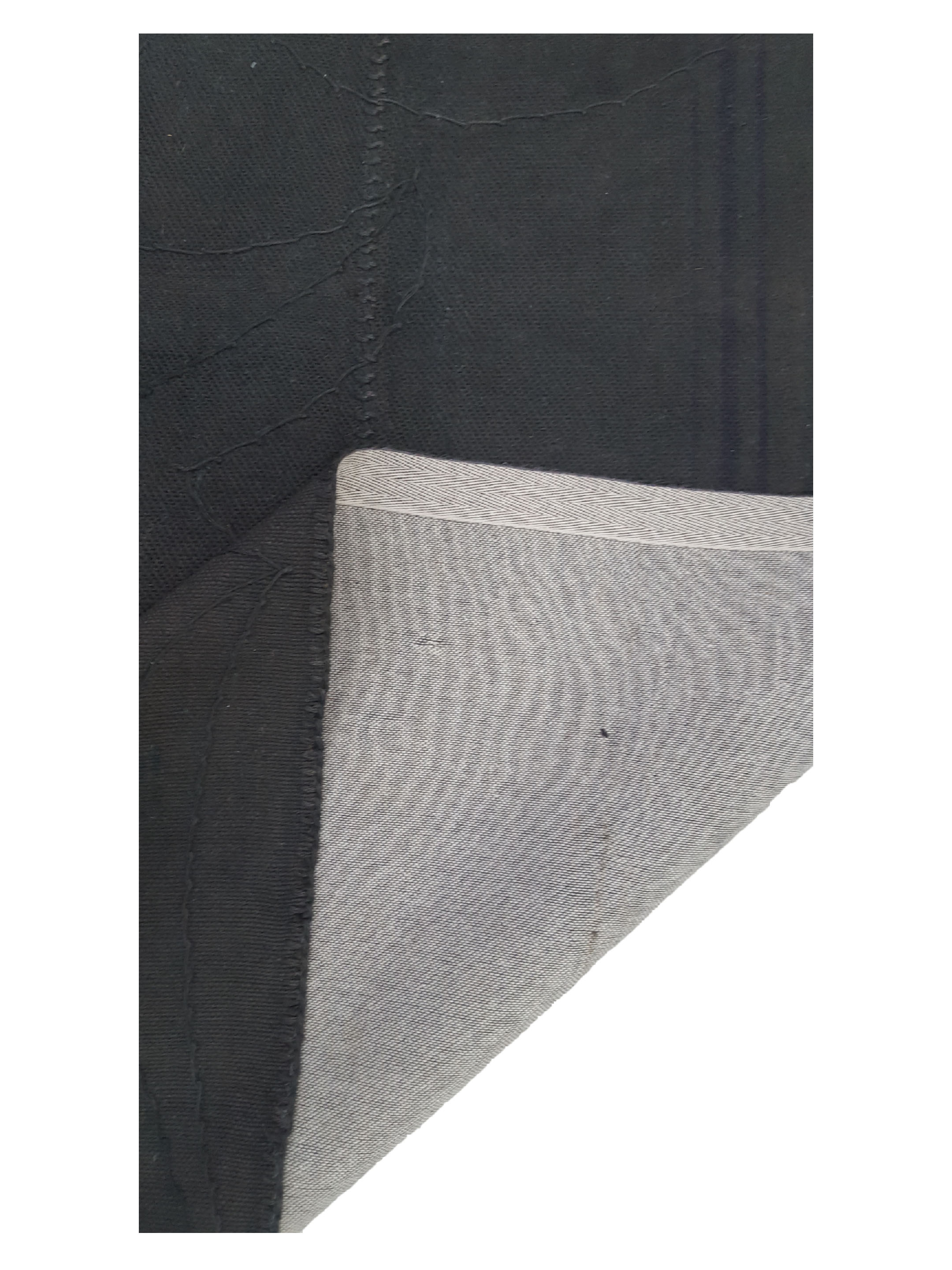 Jute Hand Woven Grey 8x10 - Image 3 of 6