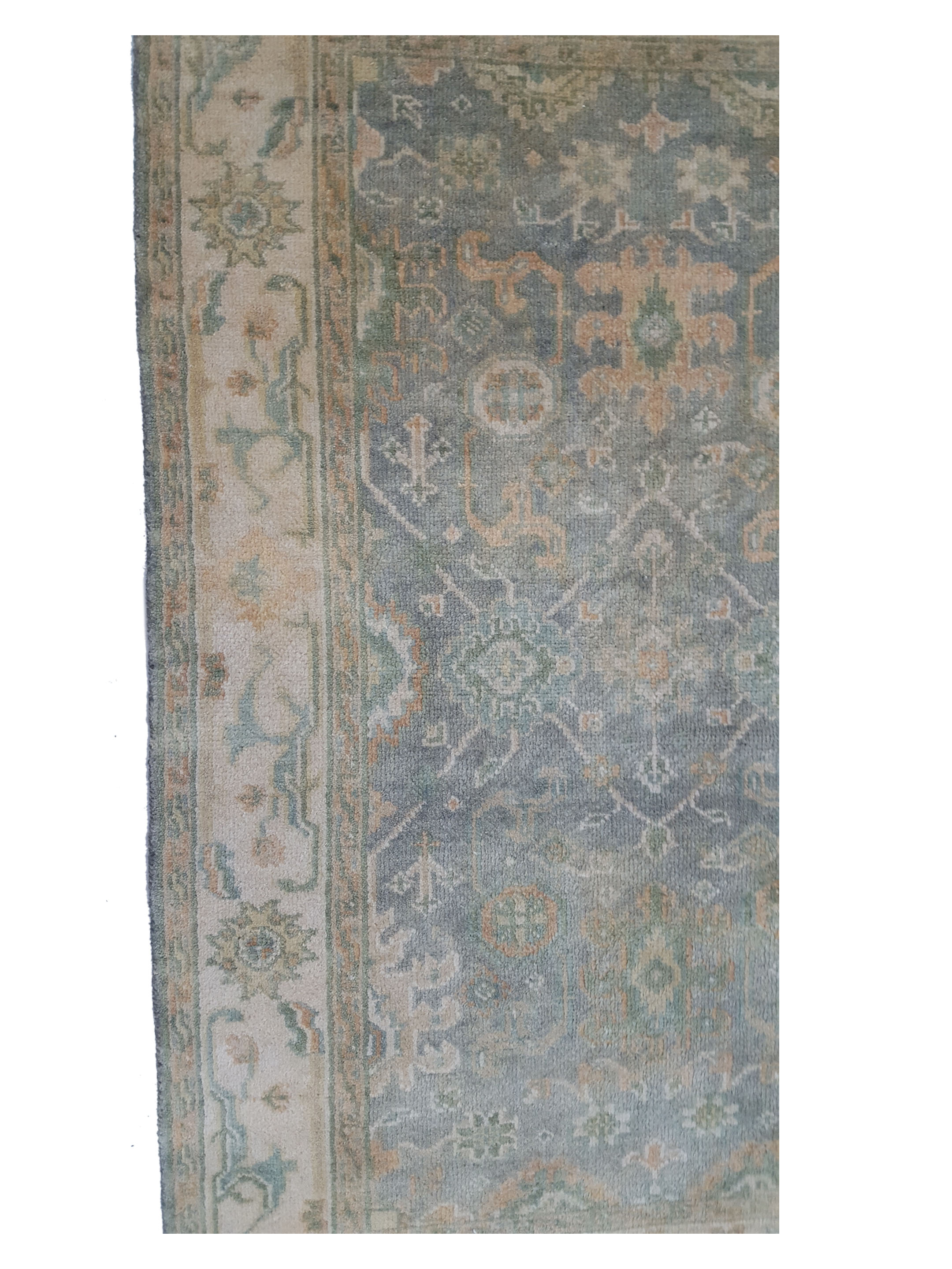 Marco Hand Knotted Lt.Green 4x6 - Image 5 of 6