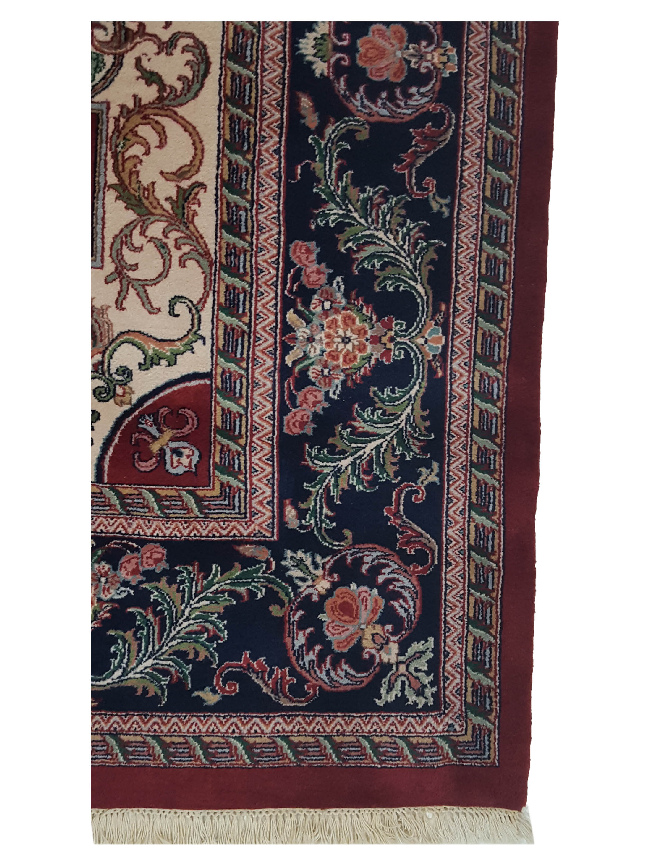 Classic Hand Knotted Red 9x12 - Image 4 of 6