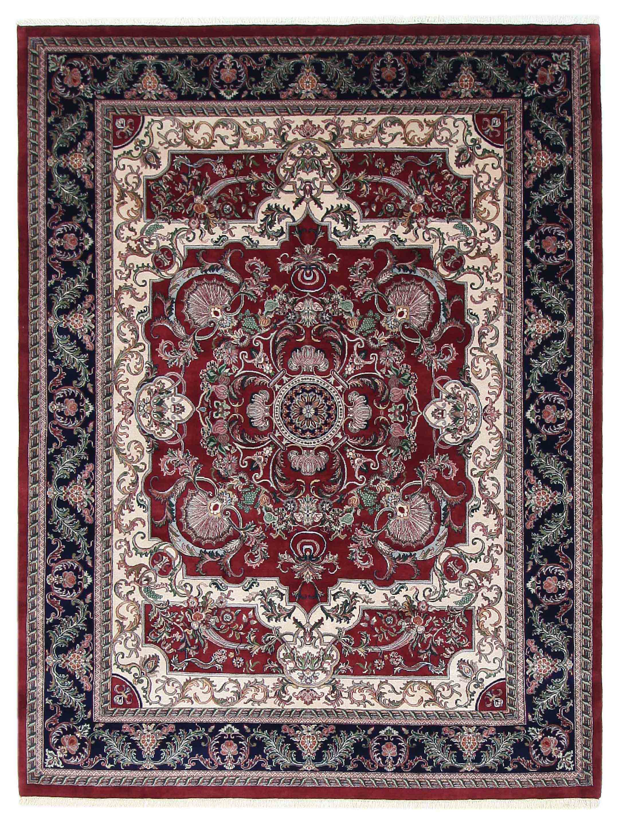 Classic Hand Knotted Red 9x12