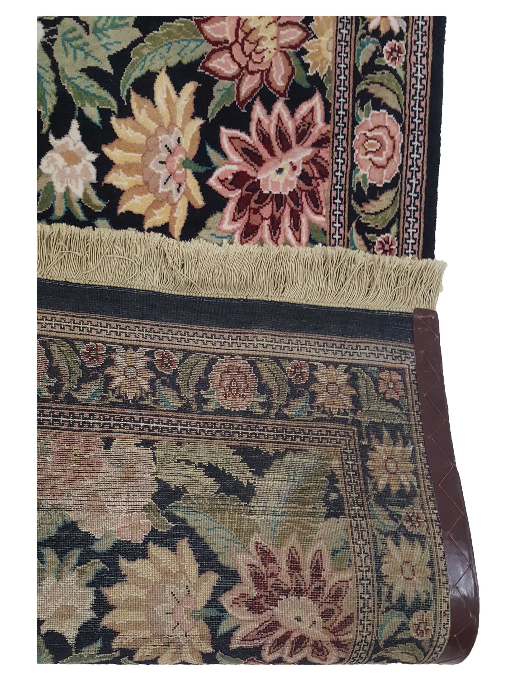 Classic Hand Knotted Black 3x6 - Image 2 of 2