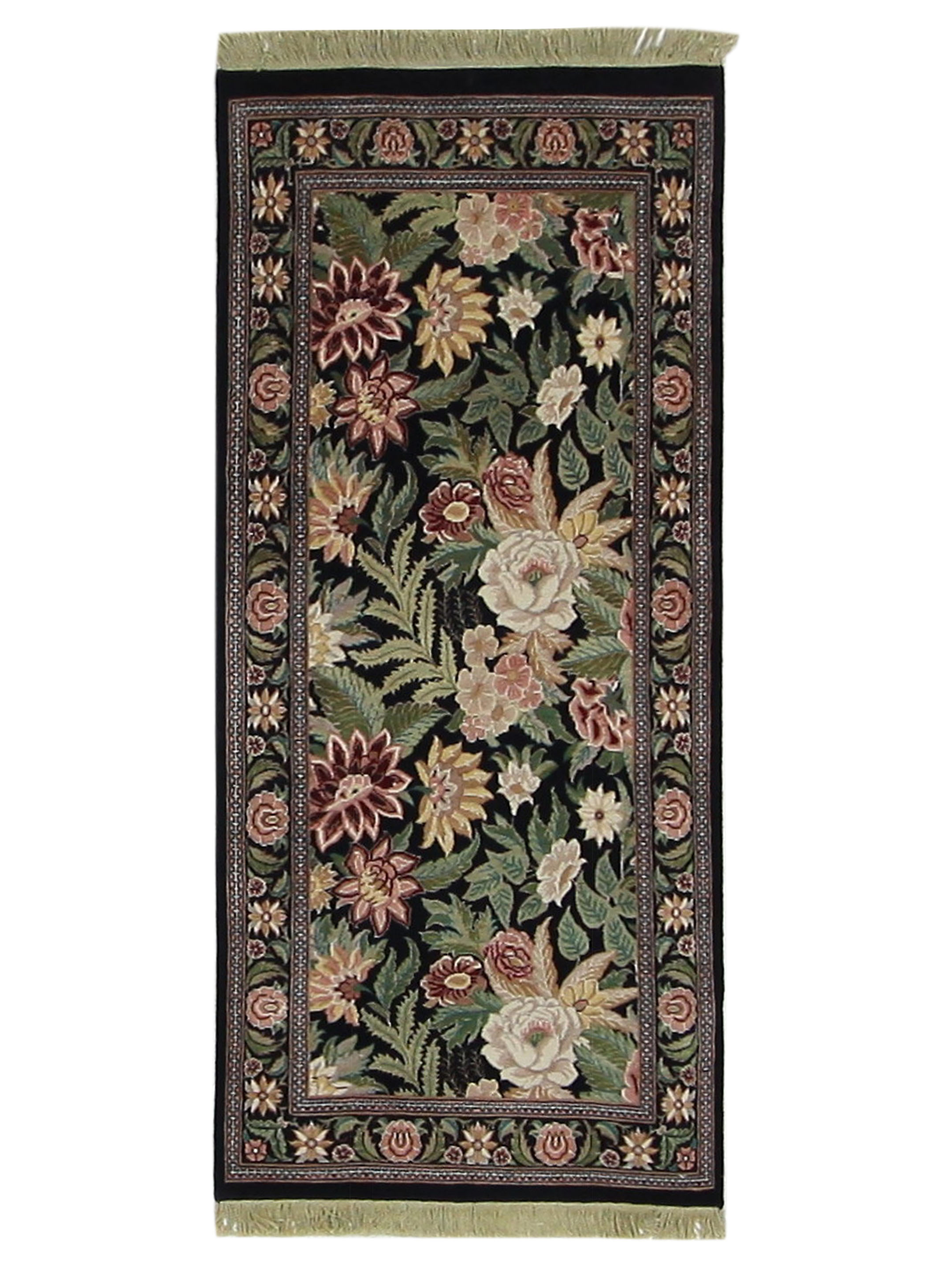 Classic Hand Knotted Black 3x6