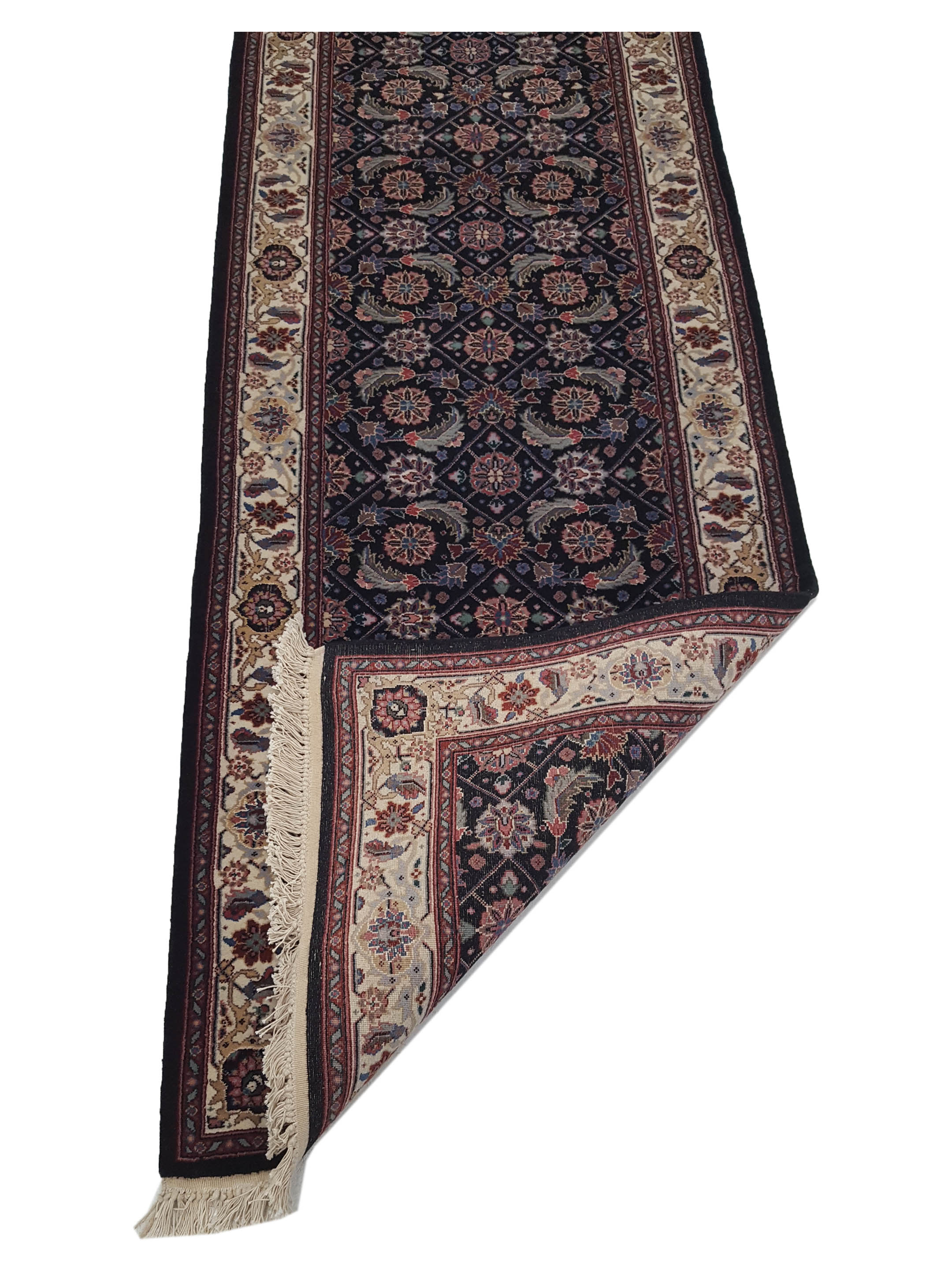 Chinese 160L Hand Knotted Black 2.6x10 - Image 3 of 6