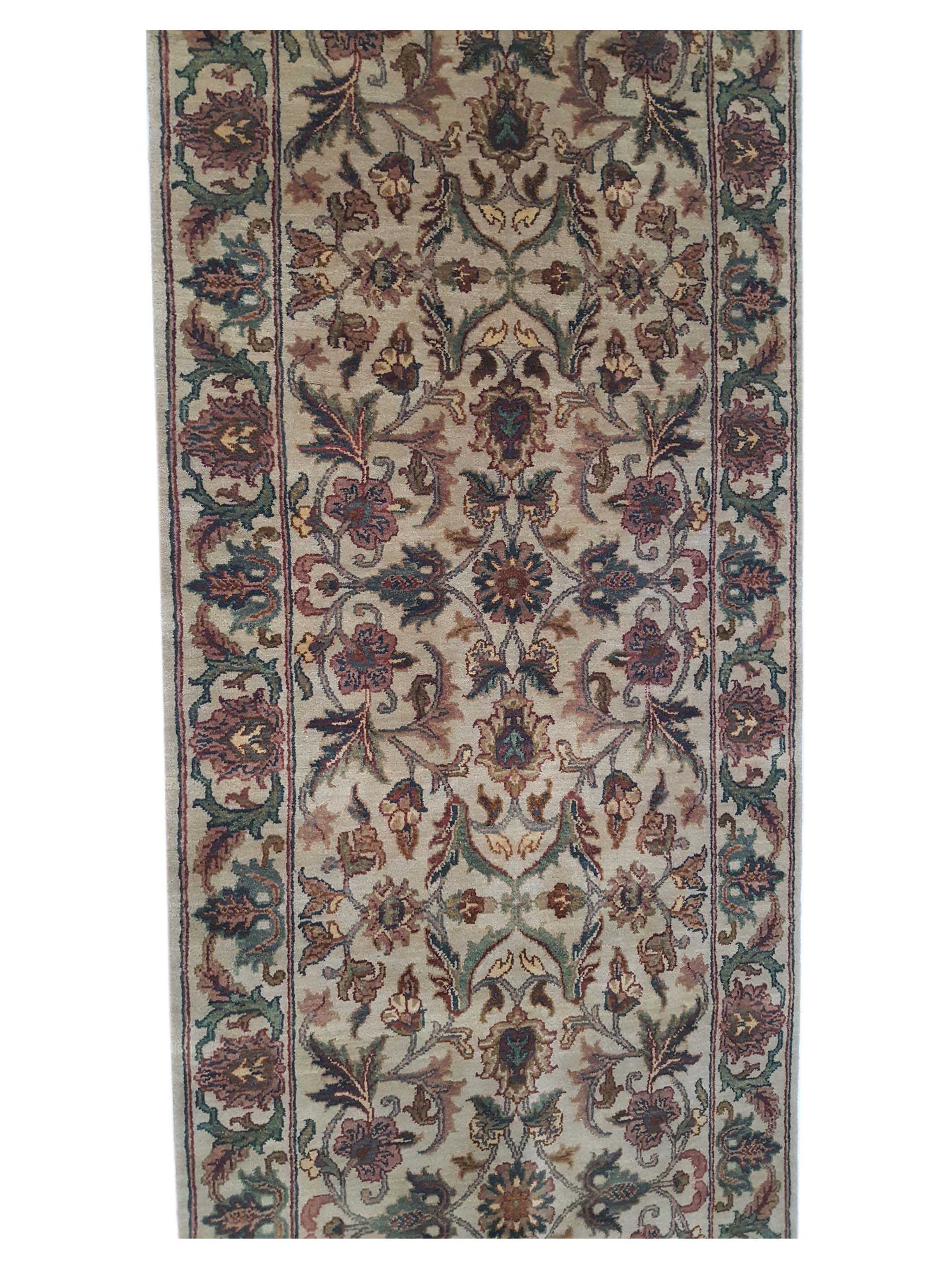 Royal Hand Knotted Ivory 3x10 - Image 5 of 6