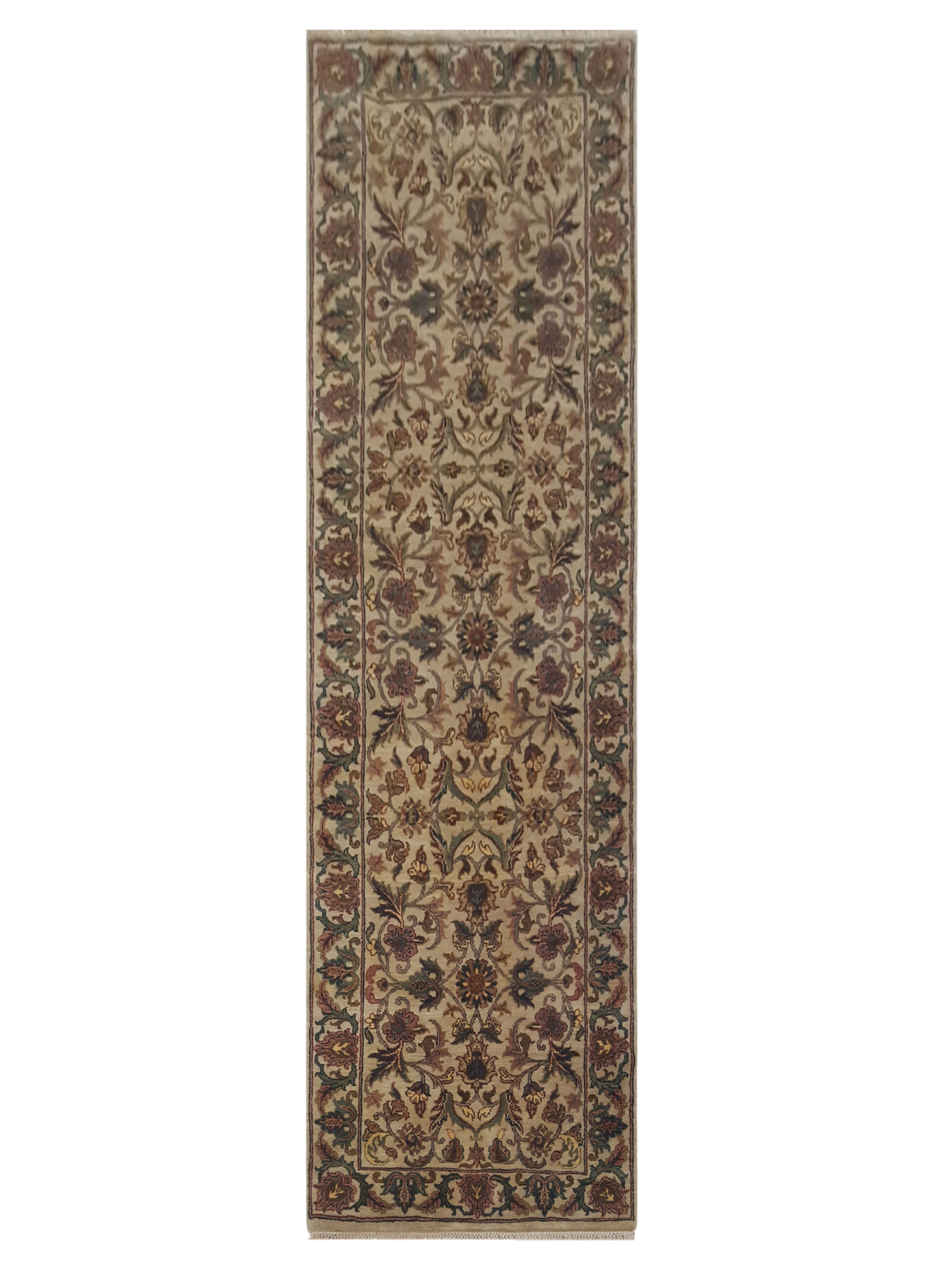 Royal Hand Knotted Ivory 3x10