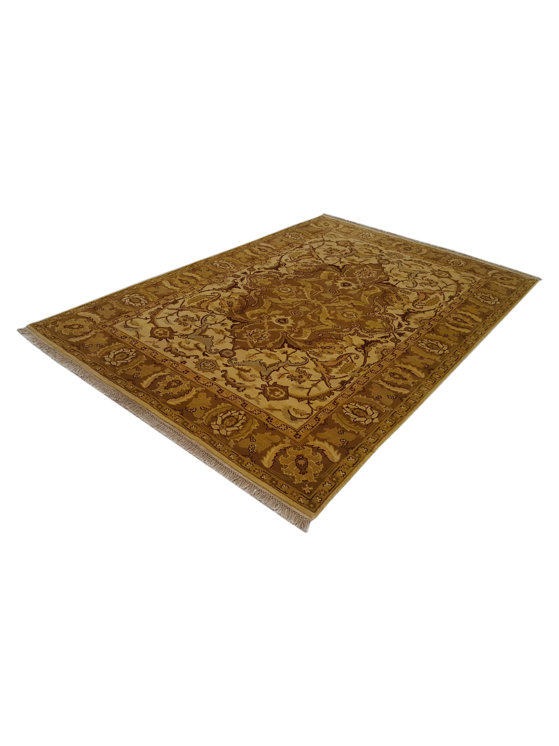 Royal Hand Knotted Gold 6x9 - Image 6 of 6