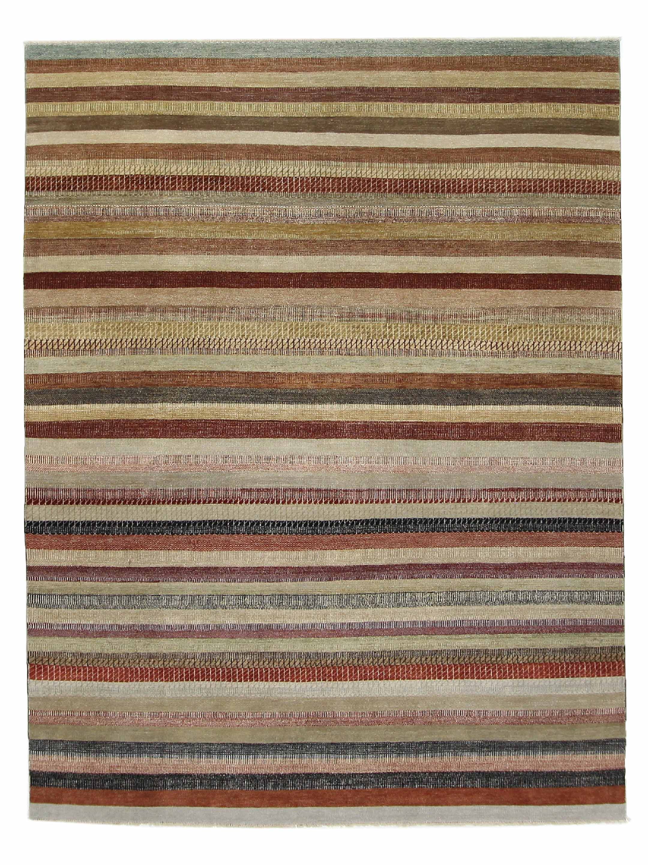 Touch Hand Knotted Multi 9x12