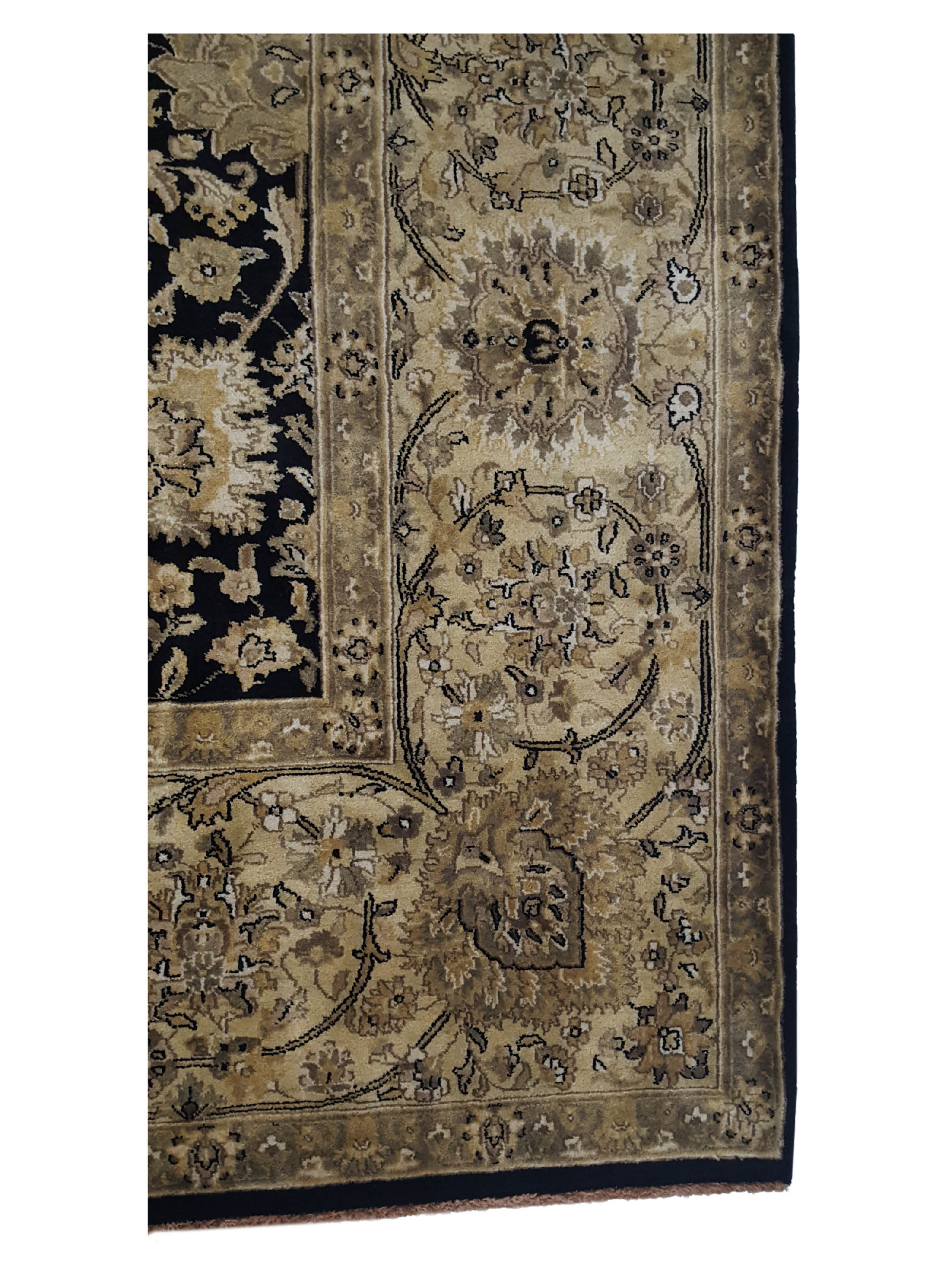 Nouveau Hand Knotted Black 9x12 - Image 4 of 6