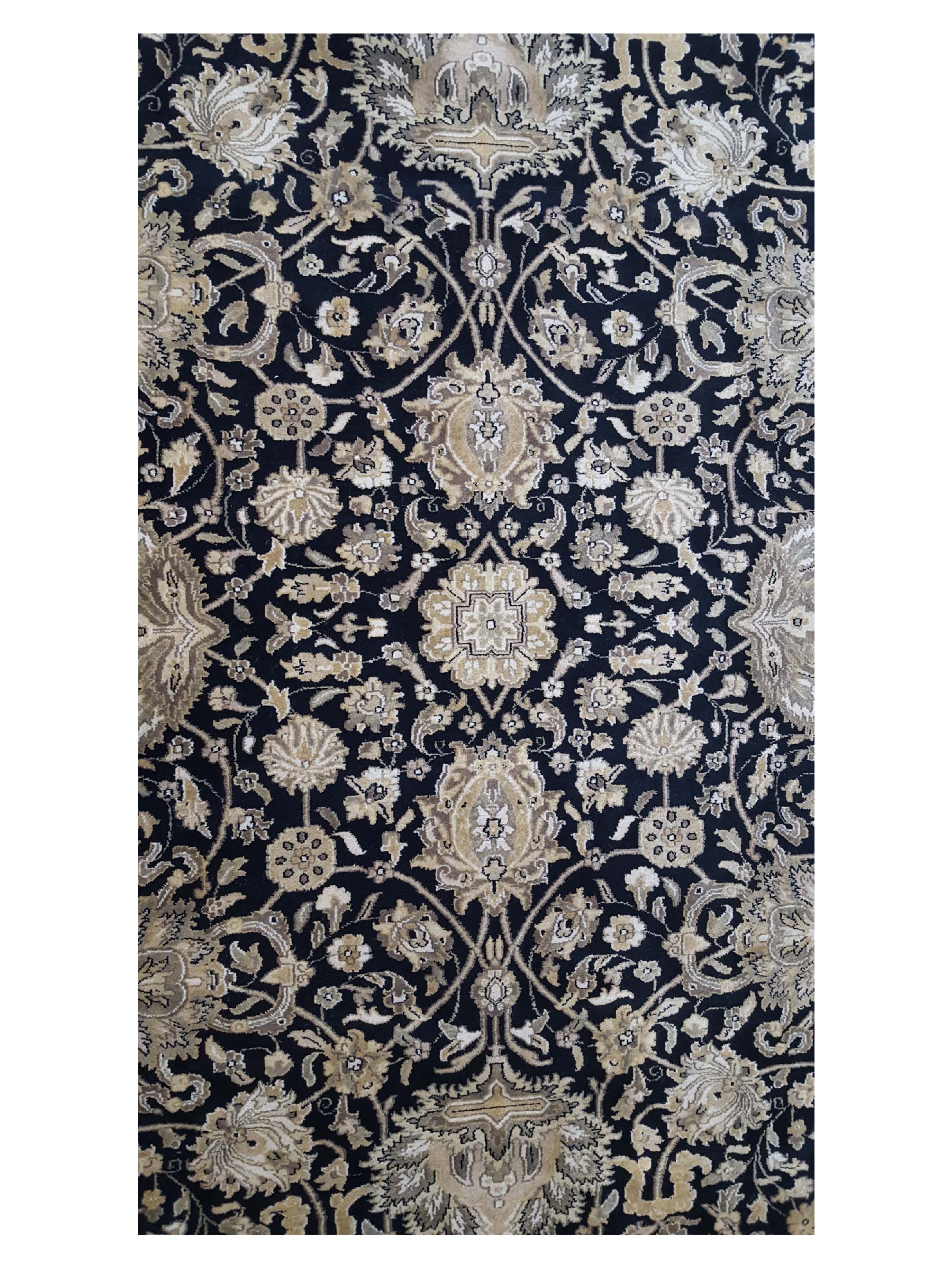 Nouveau Hand Knotted Black 9x12 - Image 5 of 6