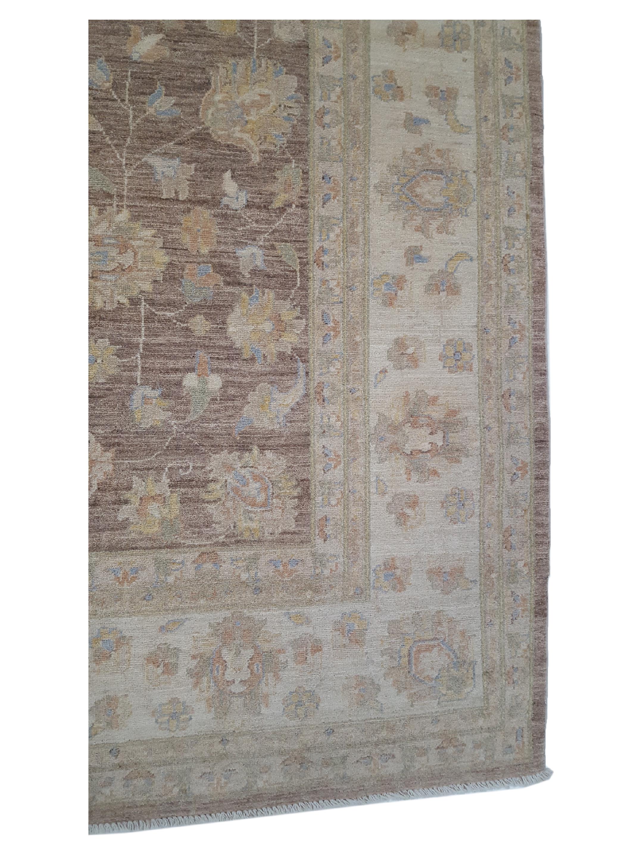Ziegler Hand Knotted Lt.Brown 8x10 - Image 4 of 6