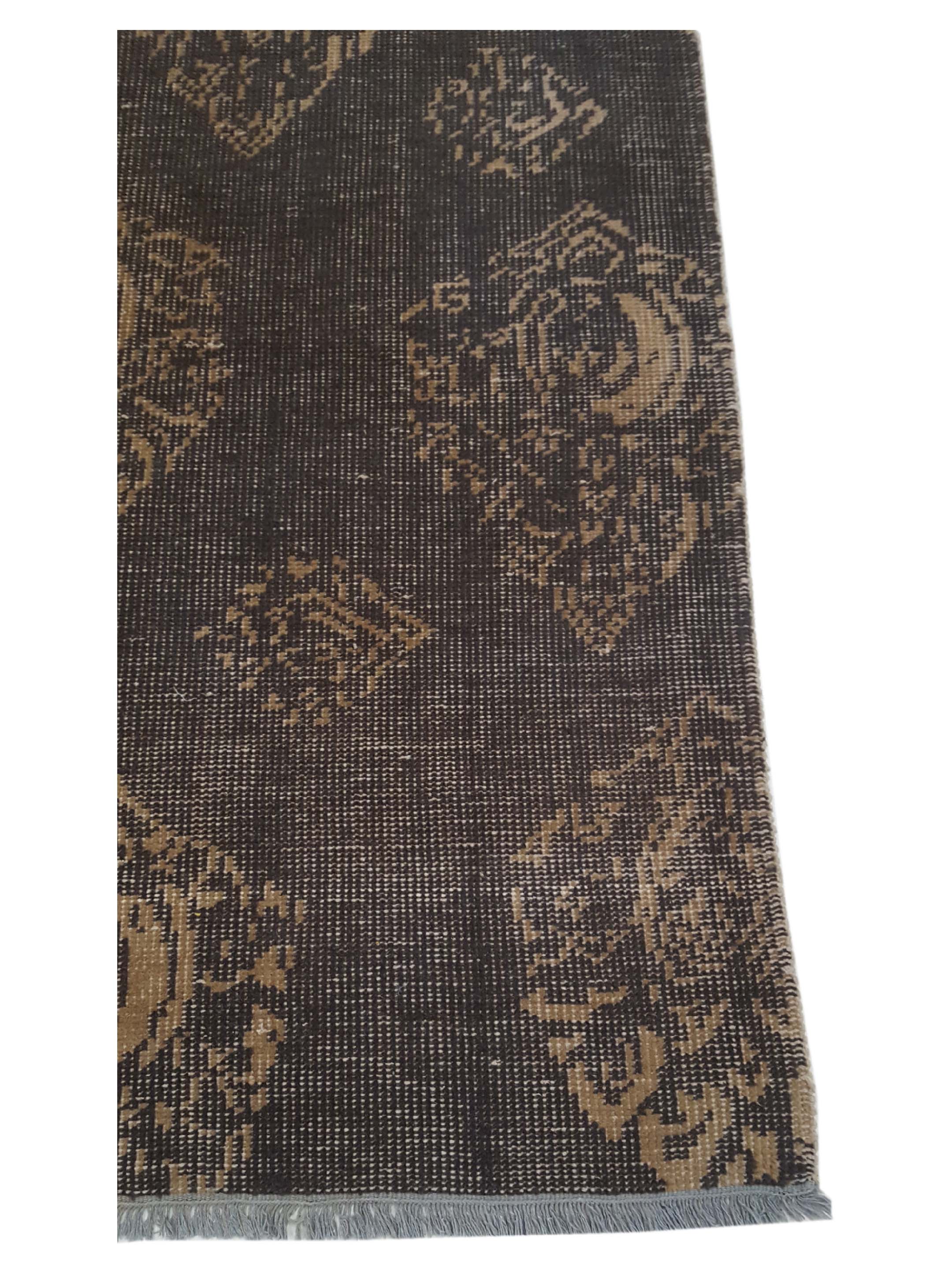 Vintage Revival Hand Knotted Chocolate 6x9 - Image 4 of 6