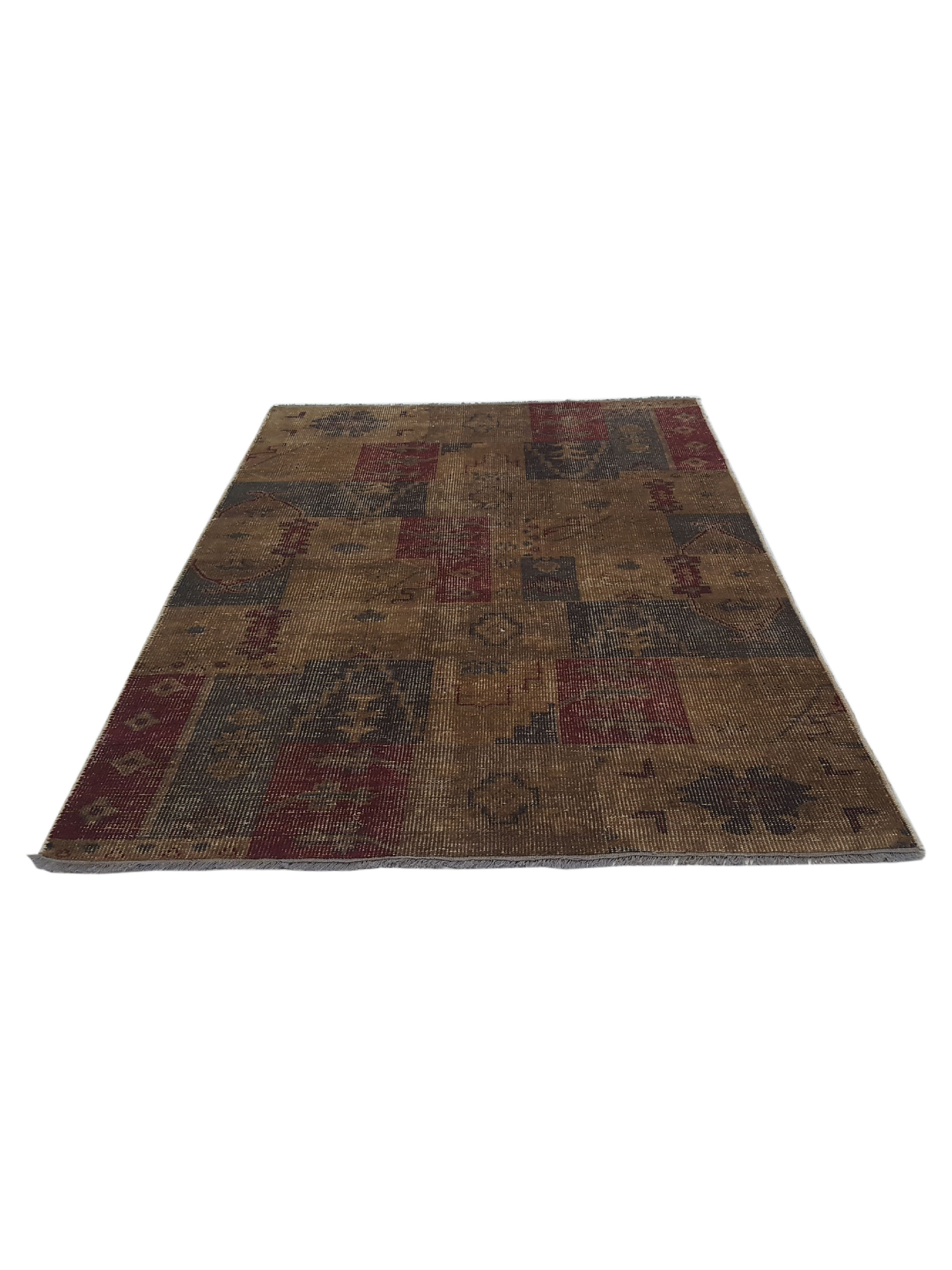 Vintage Revival Hand Knotted Multi 6x9 - Image 2 of 6