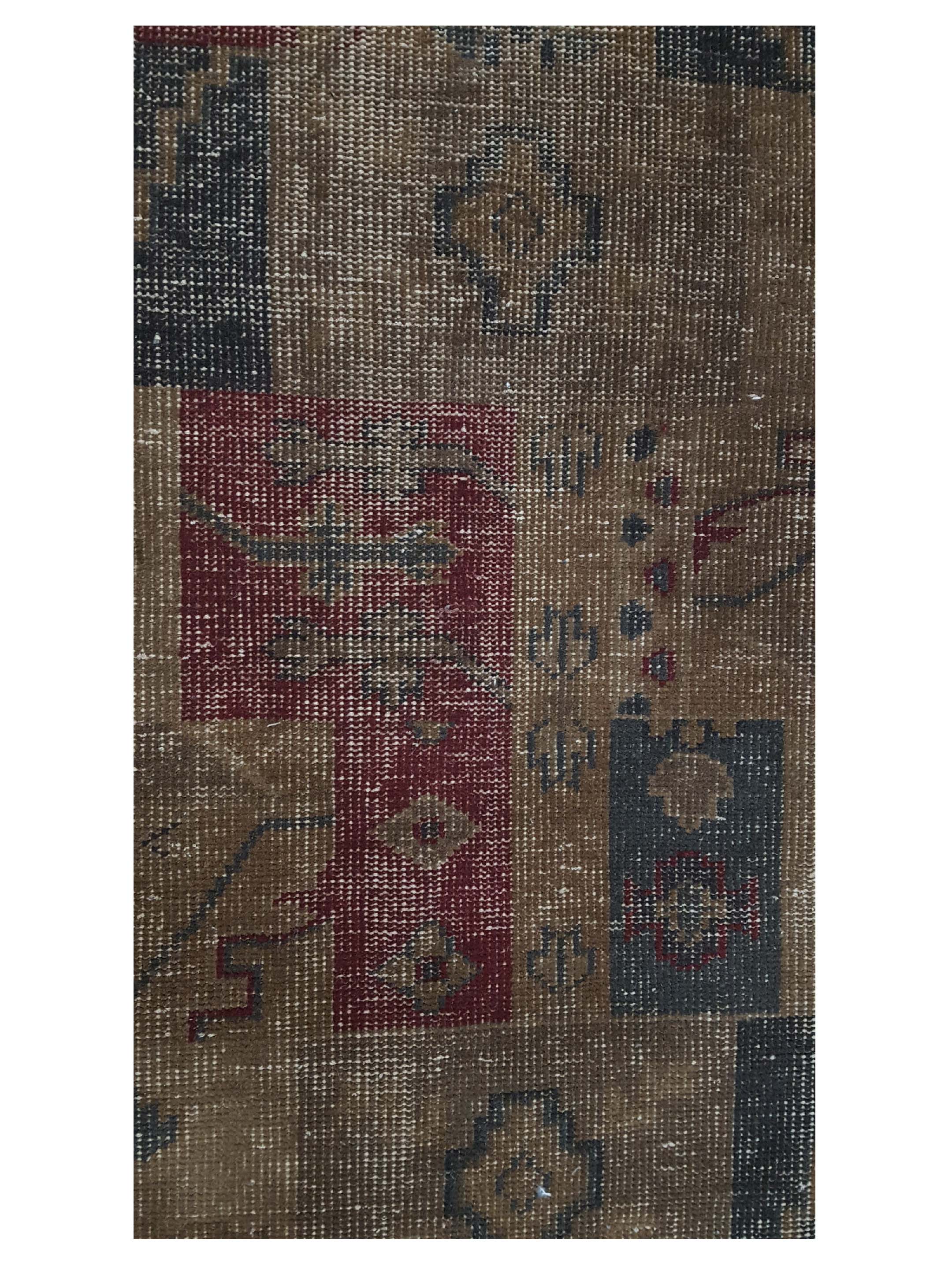 Vintage Revival Hand Knotted Multi 6x9 - Image 5 of 6