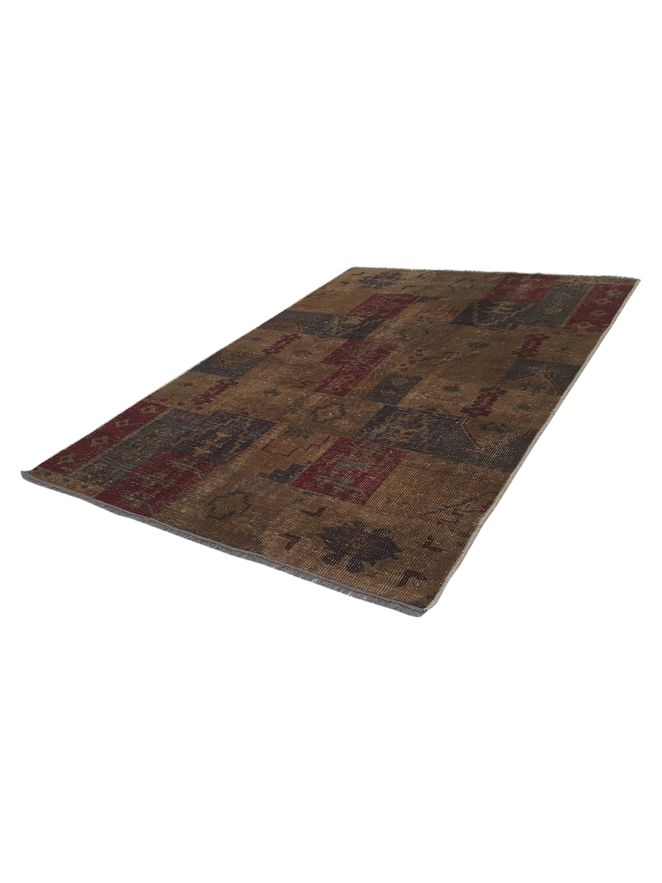 Vintage Revival Hand Knotted Multi 6x9 - Image 6 of 6