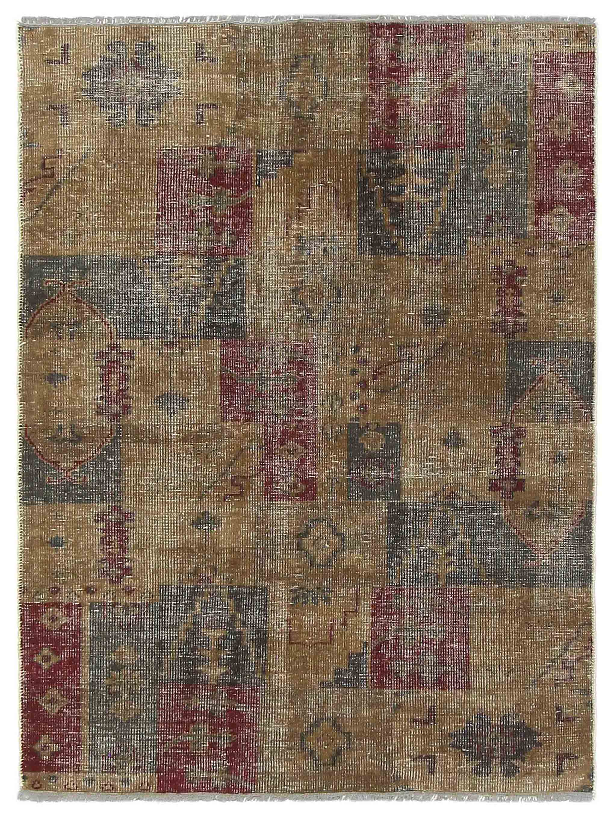Vintage Revival Hand Knotted Multi 6x9