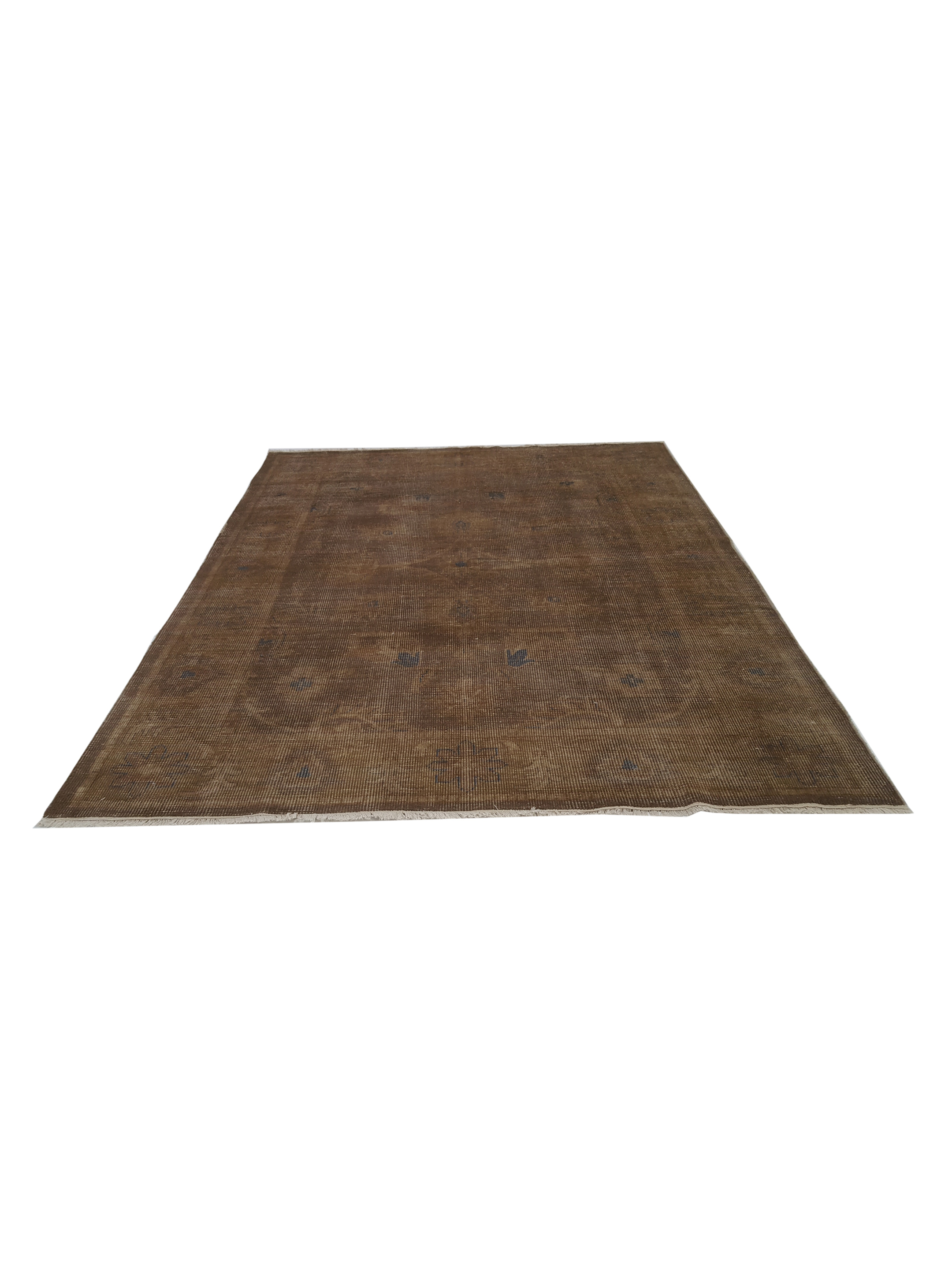 Vintage Revival Hand Knotted Brown 8x10 - Image 2 of 6