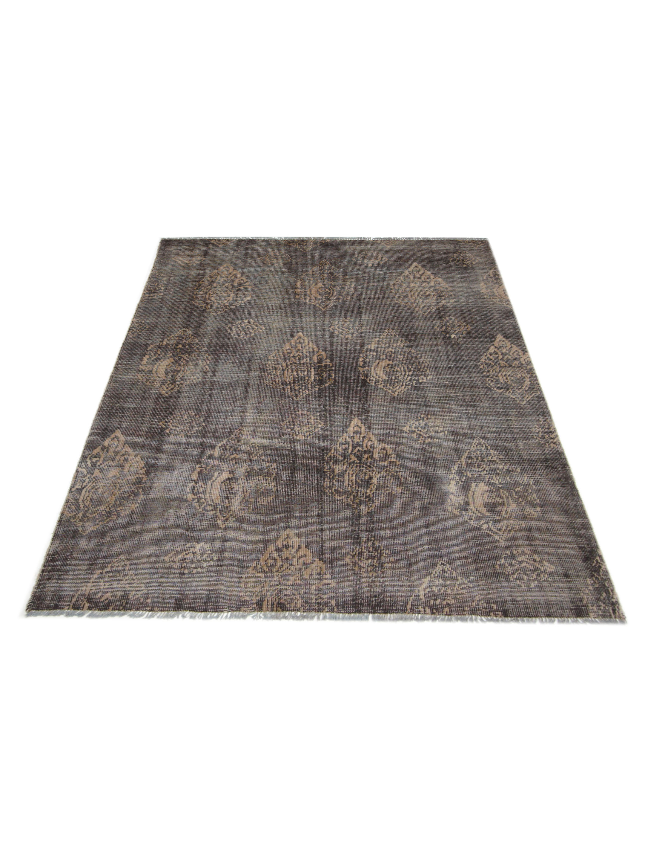 Vintage Revival Hand Knotted Grey 8x10 - Image 2 of 5