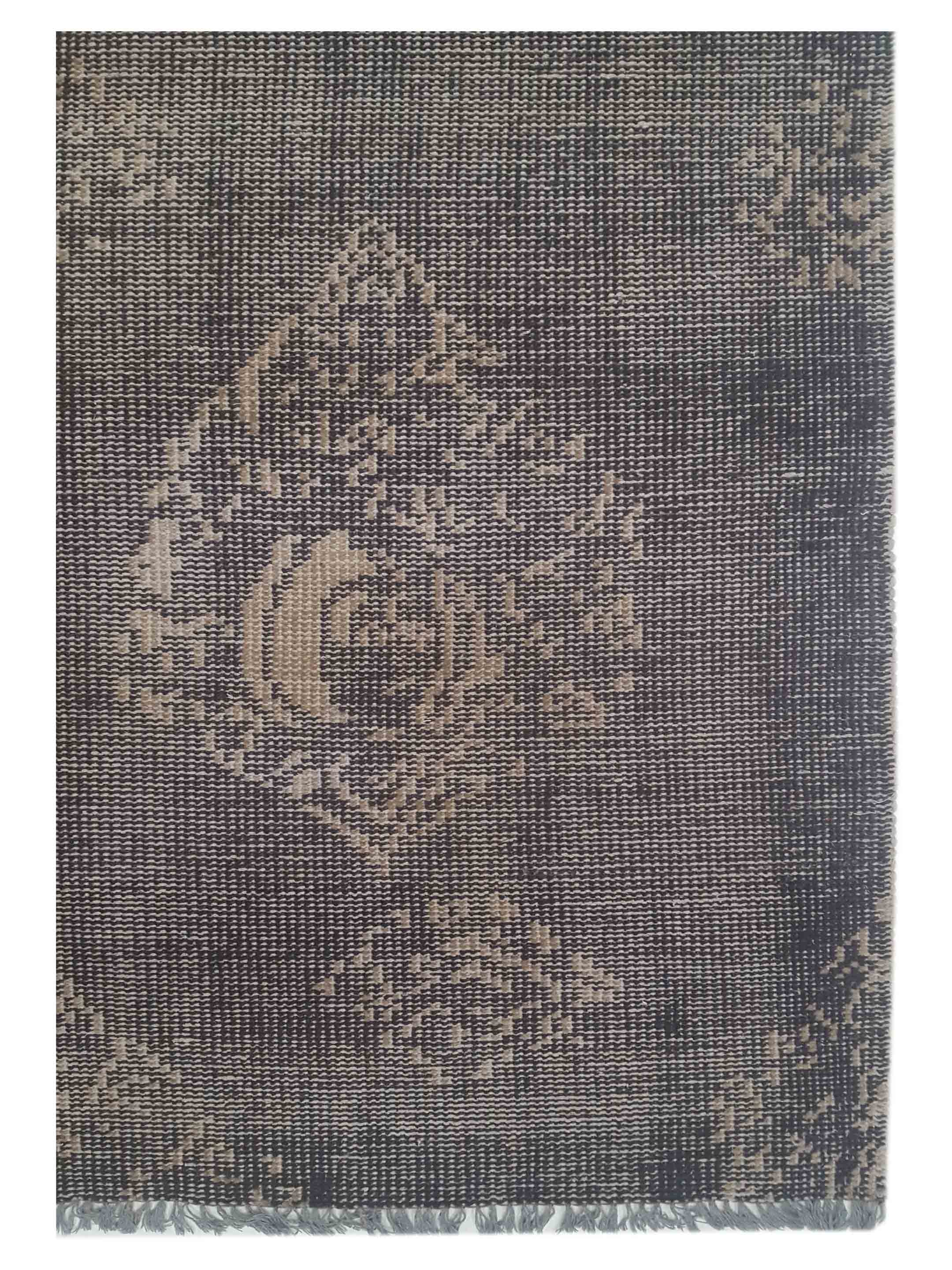 Vintage Revival Hand Knotted Grey 8x10 - Image 3 of 5