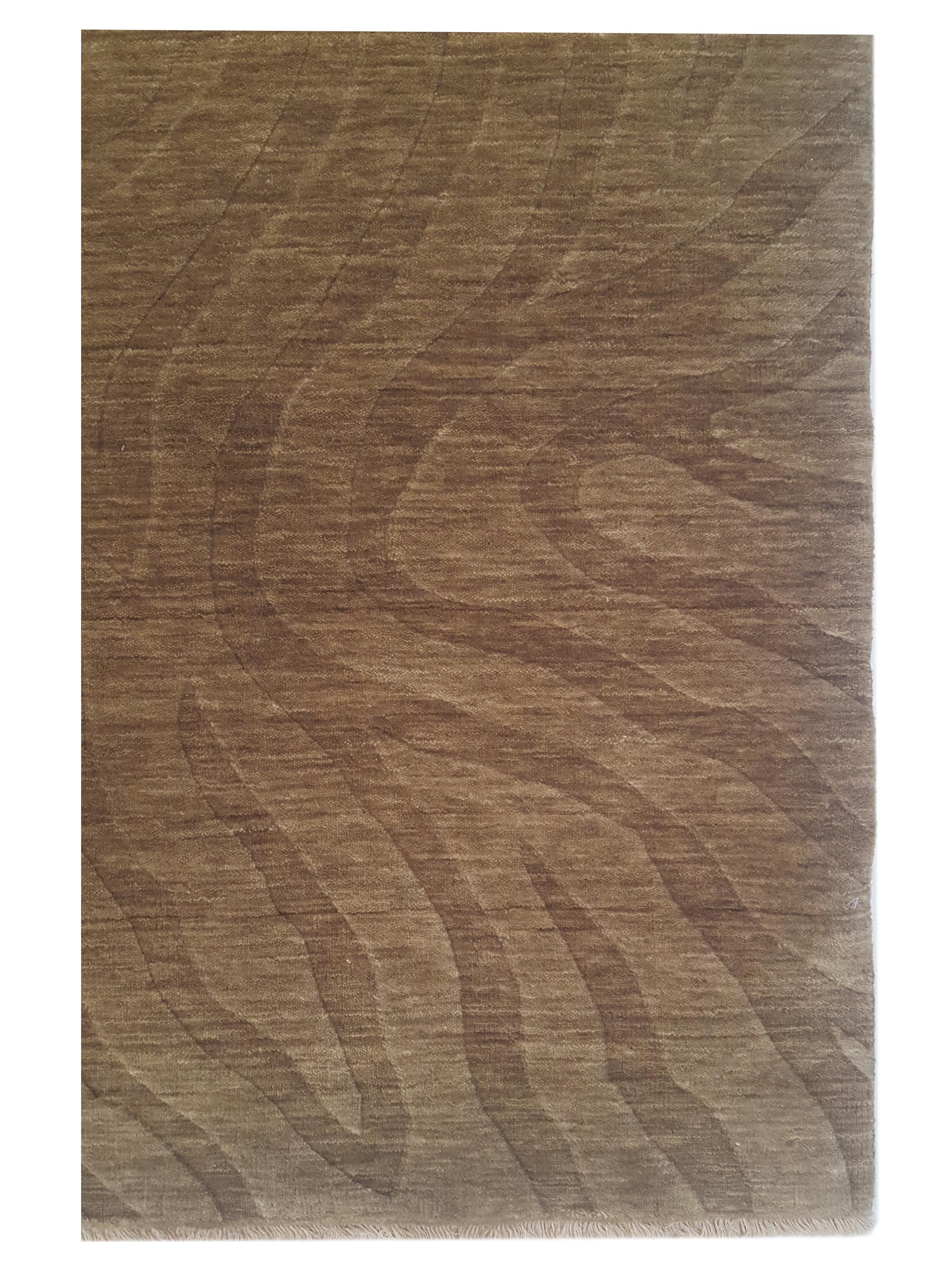 Loom Hand Knotted Lt.Brown 3x5 - Image 3 of 5