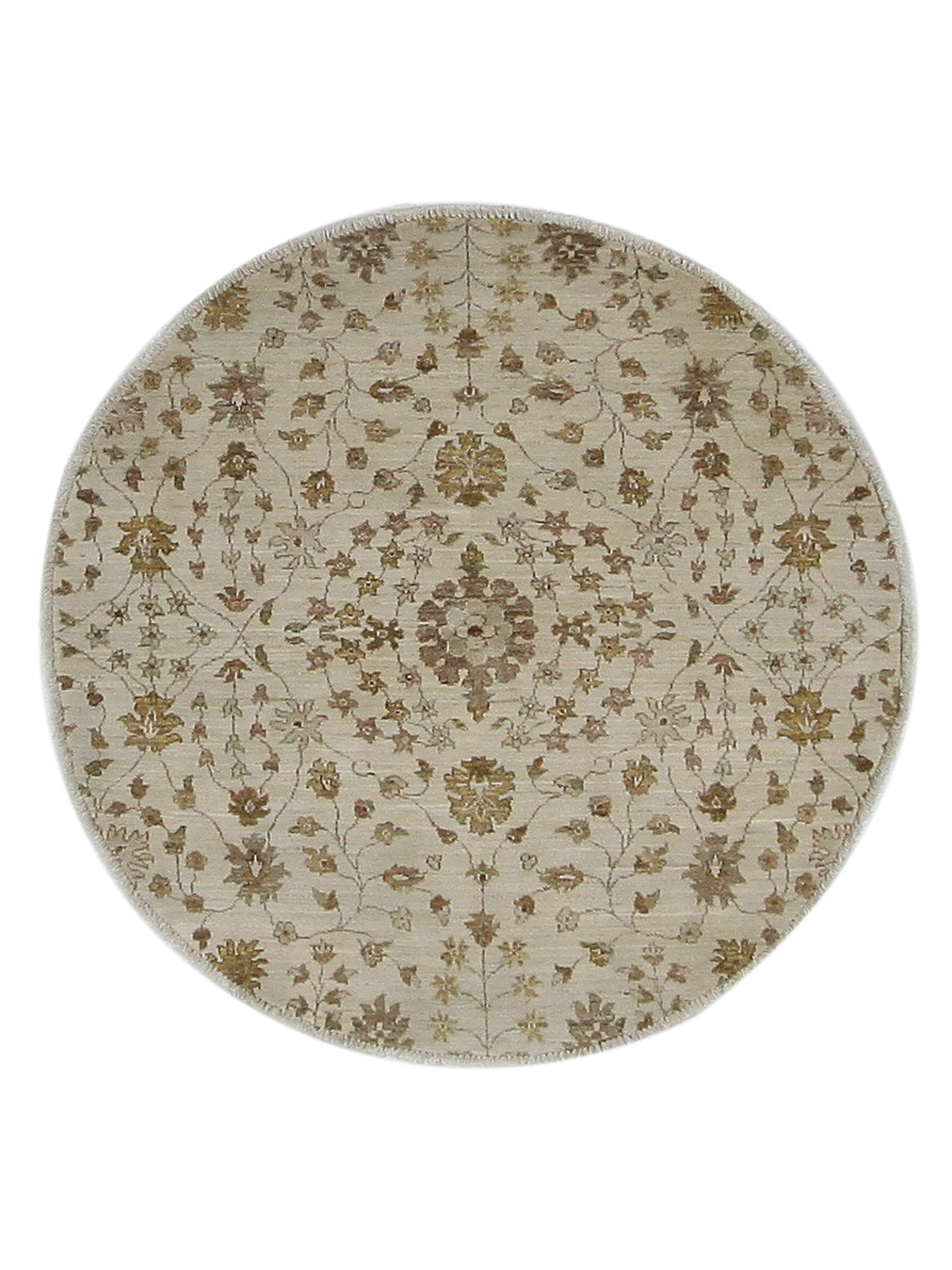 Ziegler Hand Knotted Ivory 5x5