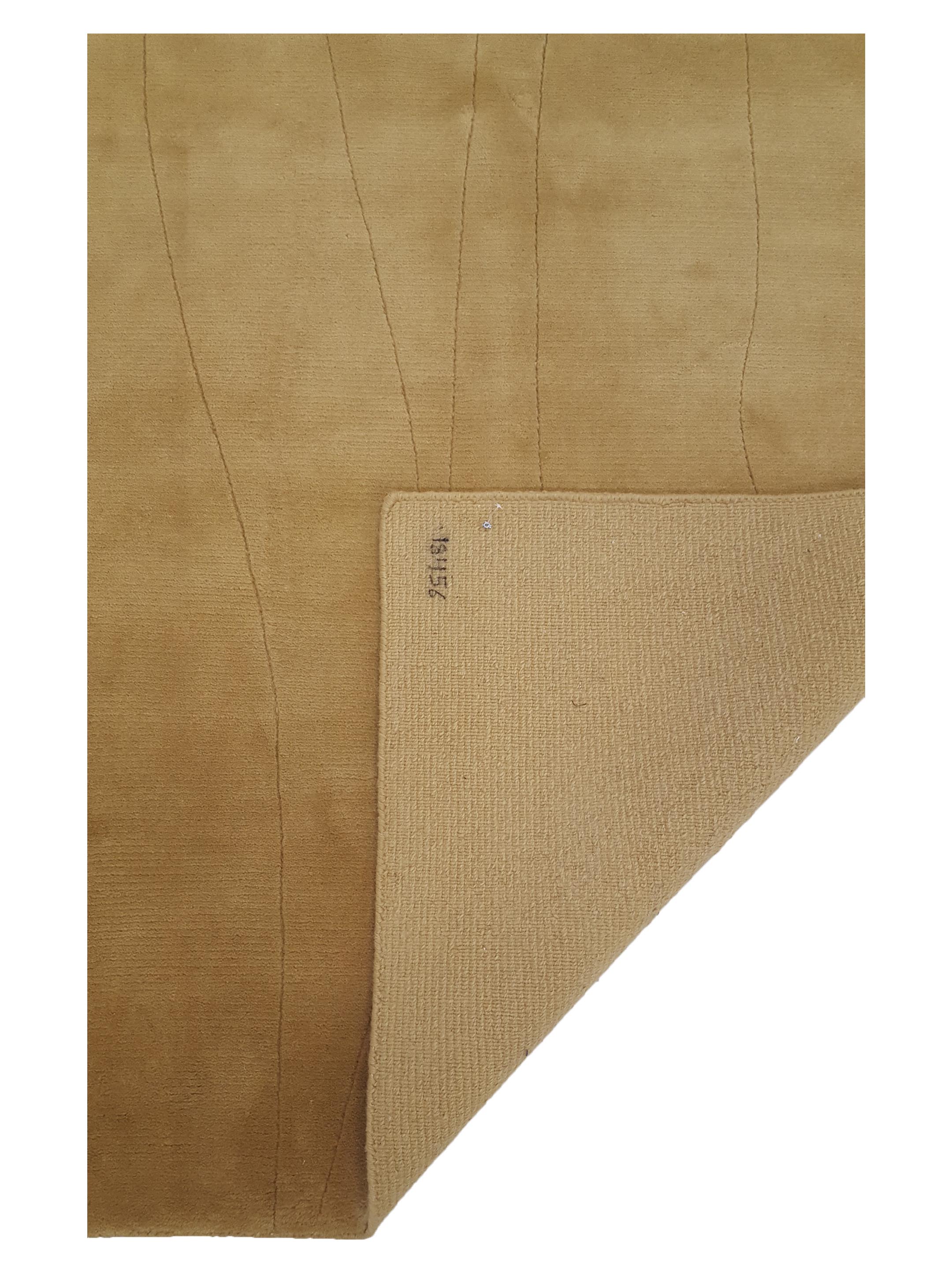 Gouri Ganga Hand Knotted Gold 5x8 - Image 2 of 2