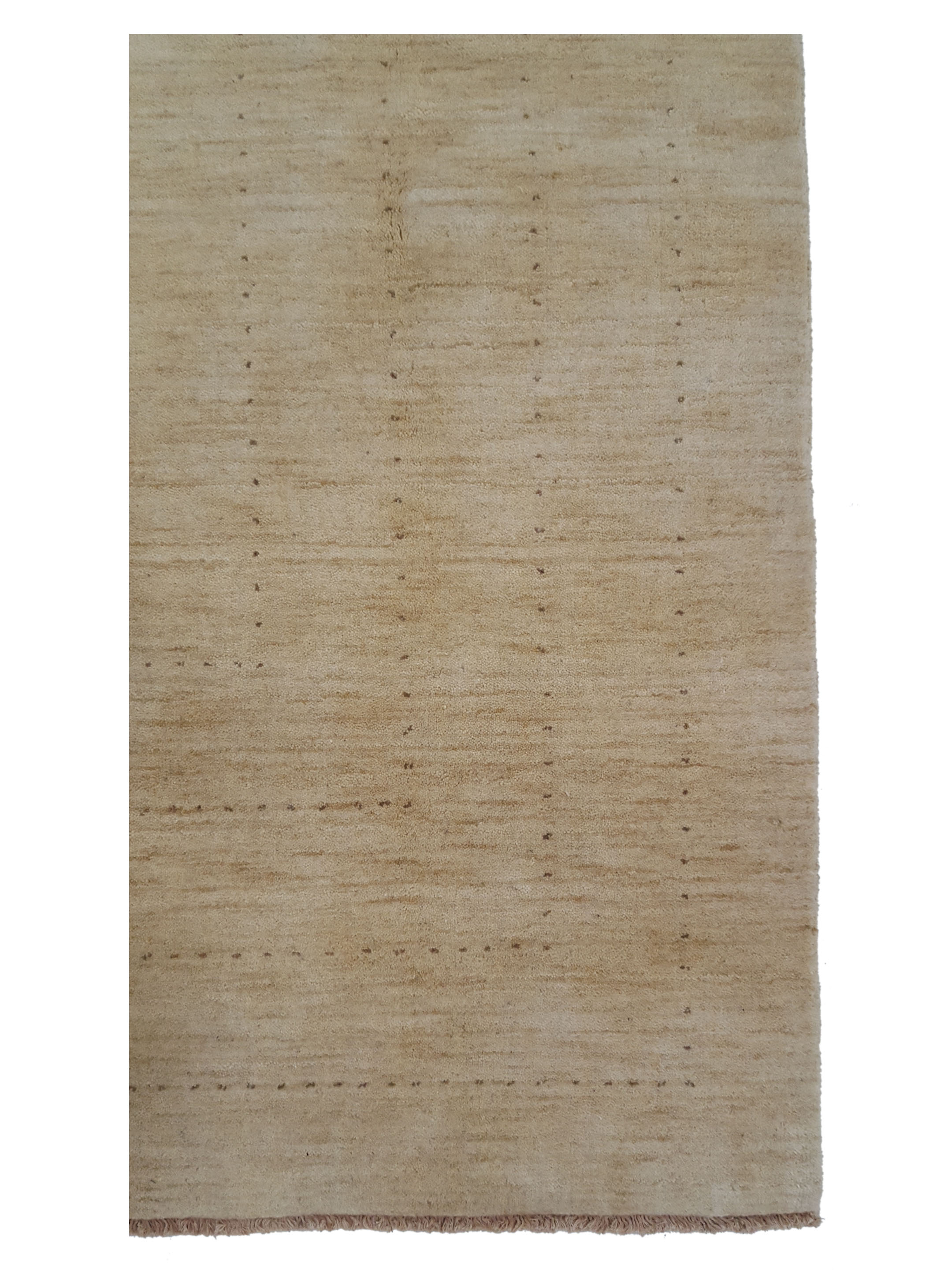 Loom Hand Knotted Beige 5x7 - Image 4 of 6