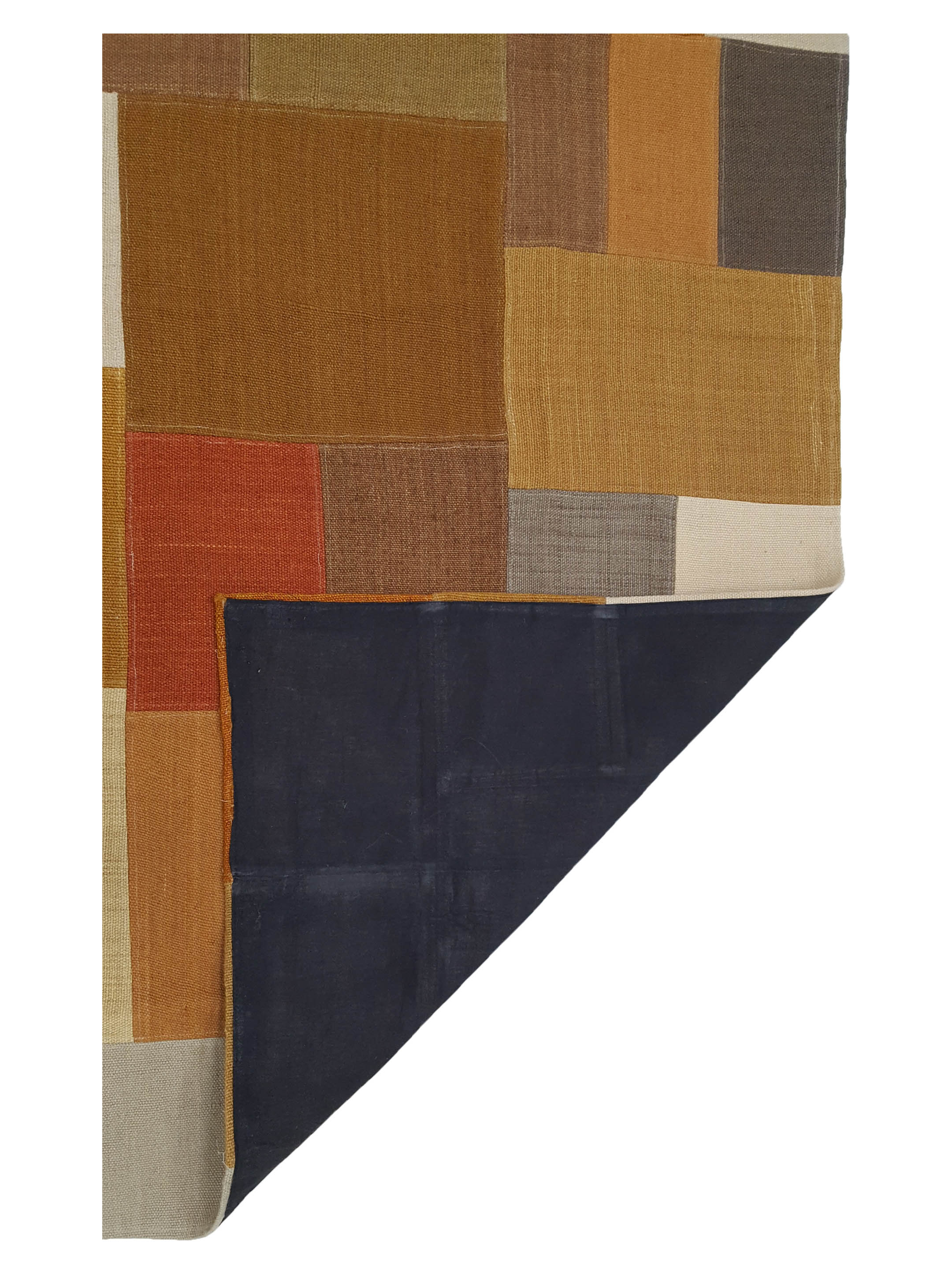 Patch Flatweave Hand Knotted Multi 5x8 - Image 3 of 7