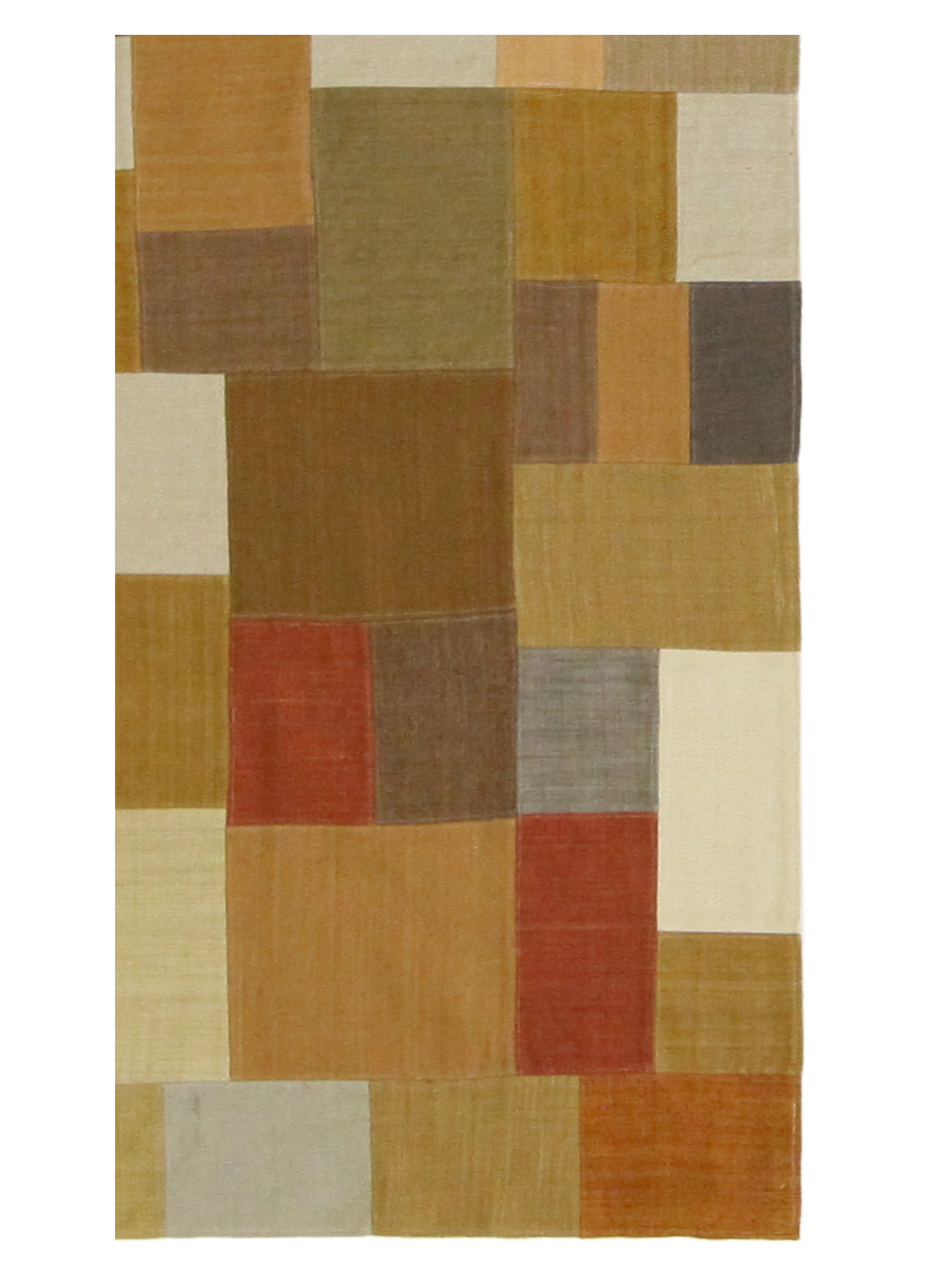 Patch Flatweave Hand Knotted Multi 5x8 - Image 4 of 7