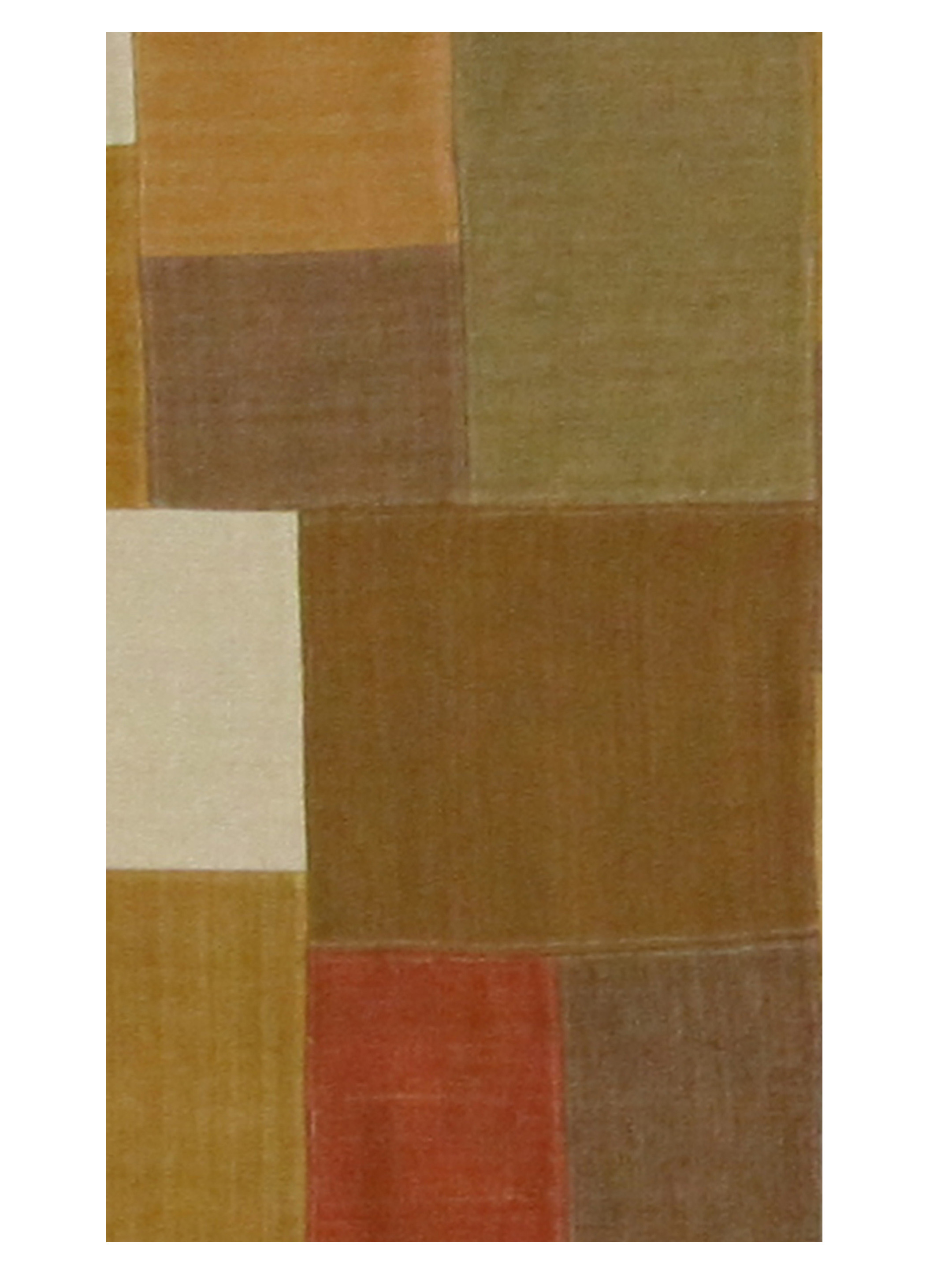 Patch Flatweave Hand Knotted Multi 5x8 - Image 6 of 7