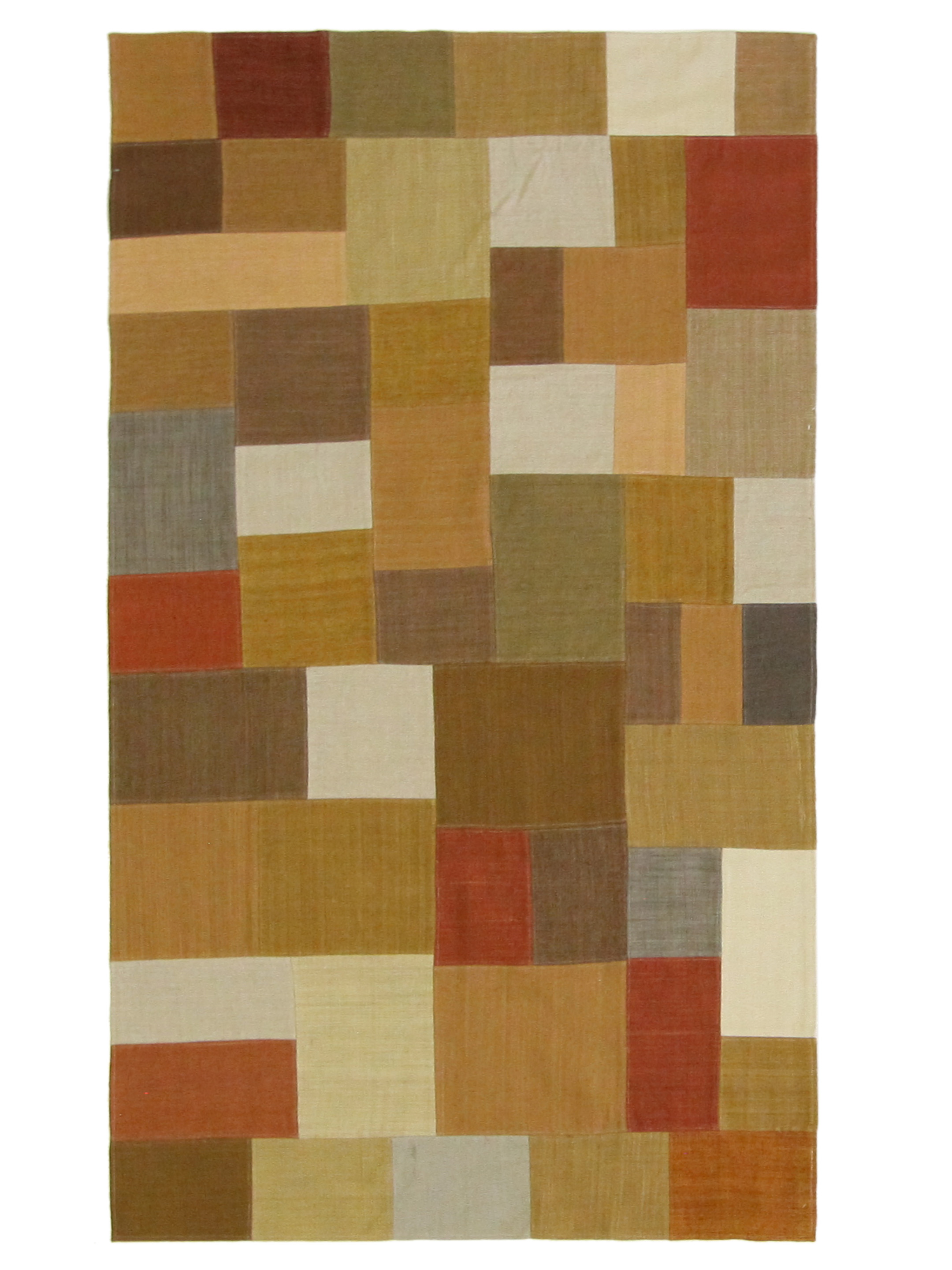 Patch Flatweave Hand Knotted Multi 5x8