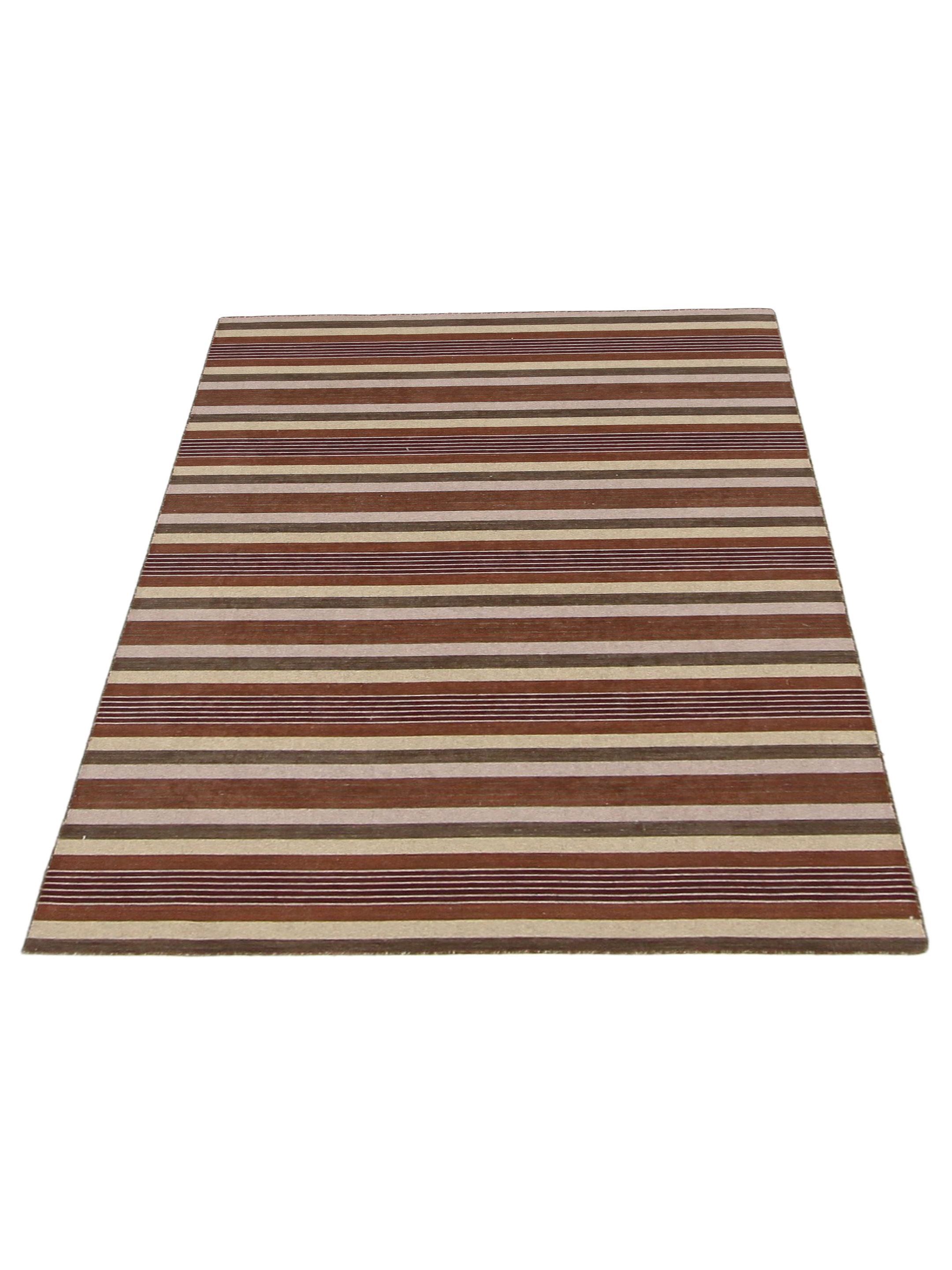 Kilim Hand Woven Brown 5x8 - Image 2 of 5