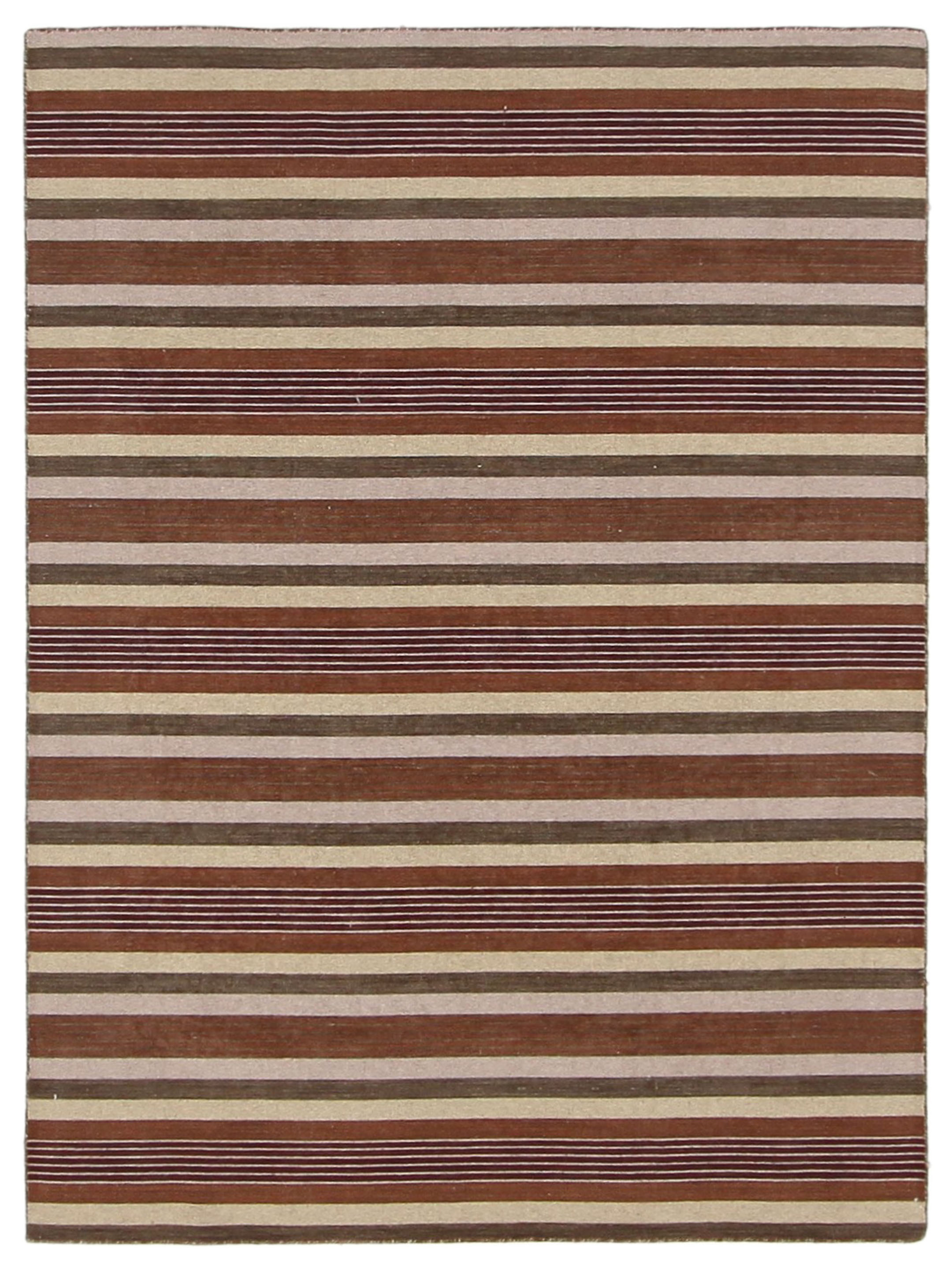 Kilim Hand Woven Brown 5x8
