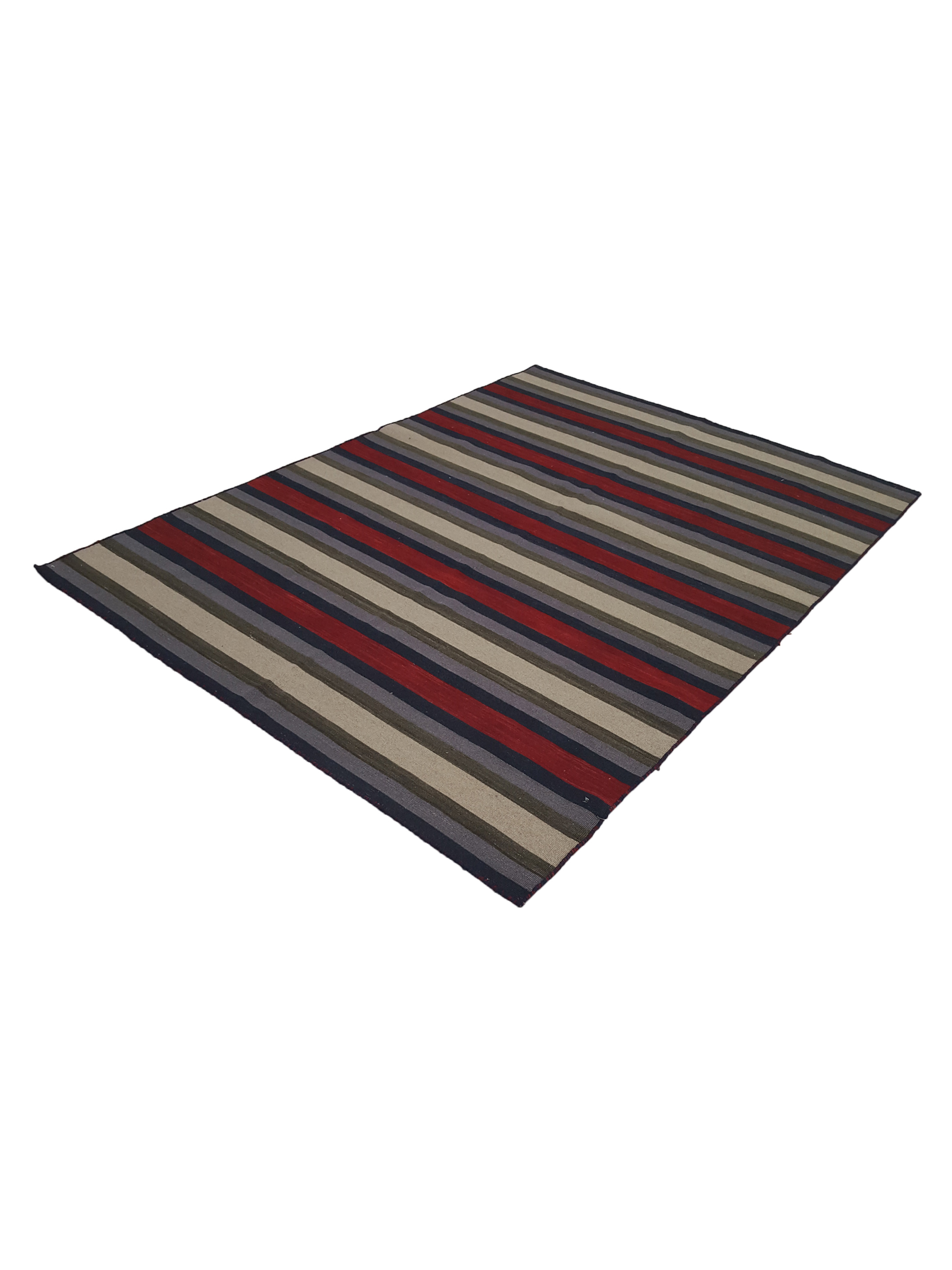 Kilim Hand Woven Multi 5x8 - Image 6 of 6