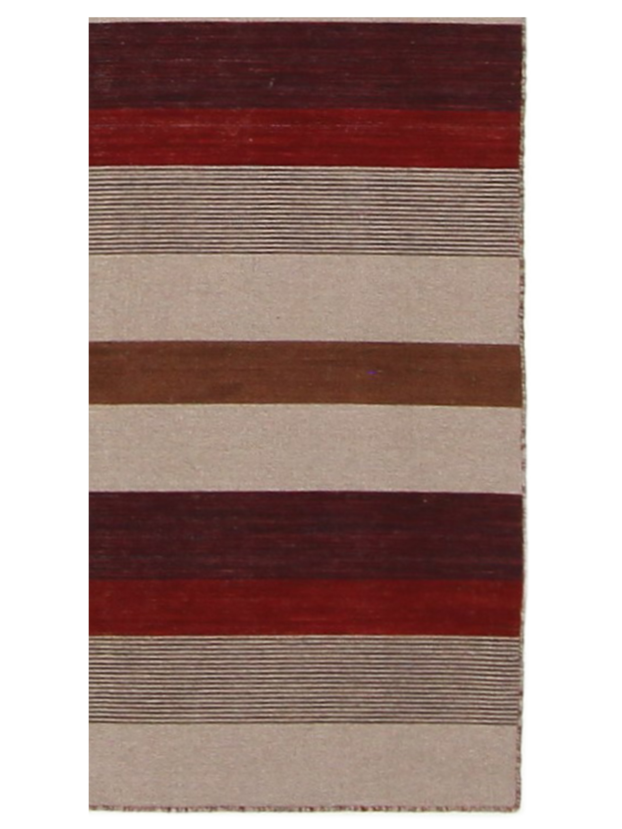 Patch Flatweave Hand Knotted Multi 5x8 - Image 3 of 5
