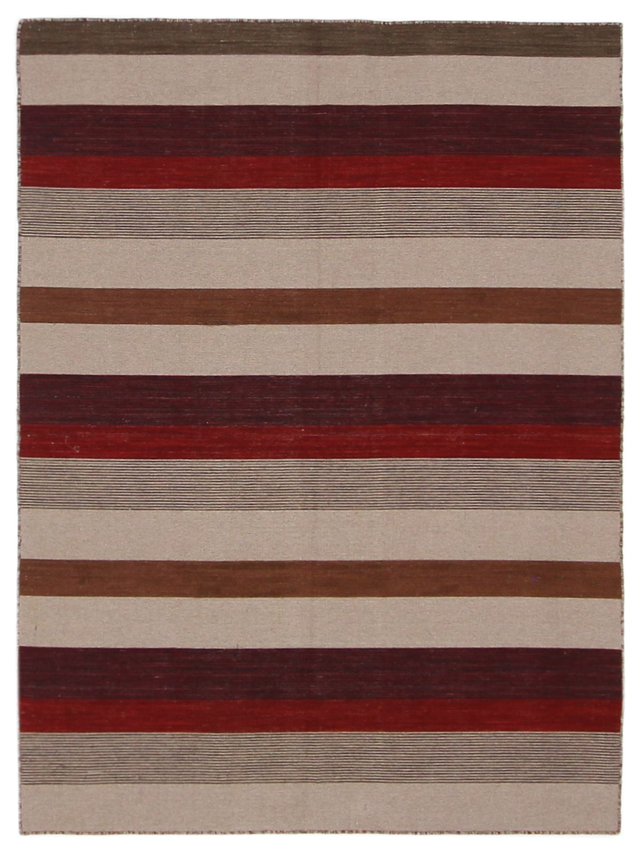 Patch Flatweave Hand Knotted Multi 5x8