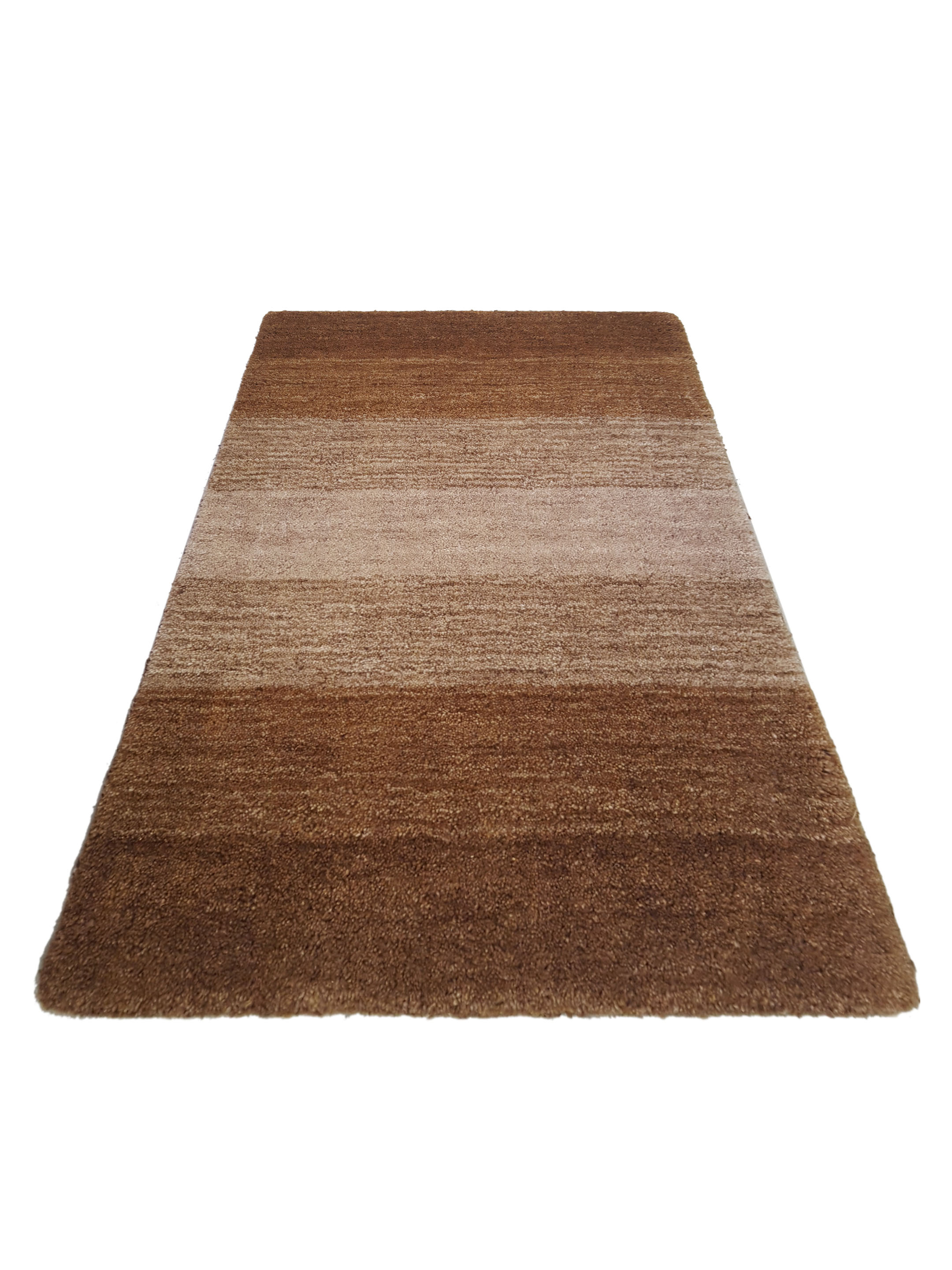 Gabbeh-In Hand Knotted Brown 2x3 - Image 2 of 4