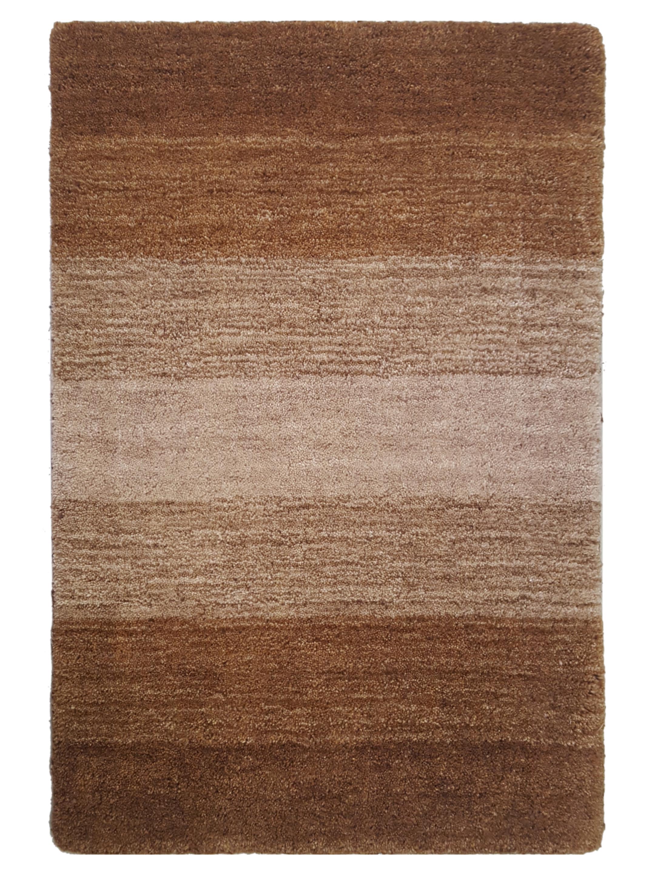Gabbeh-In Hand Knotted Brown 2x3