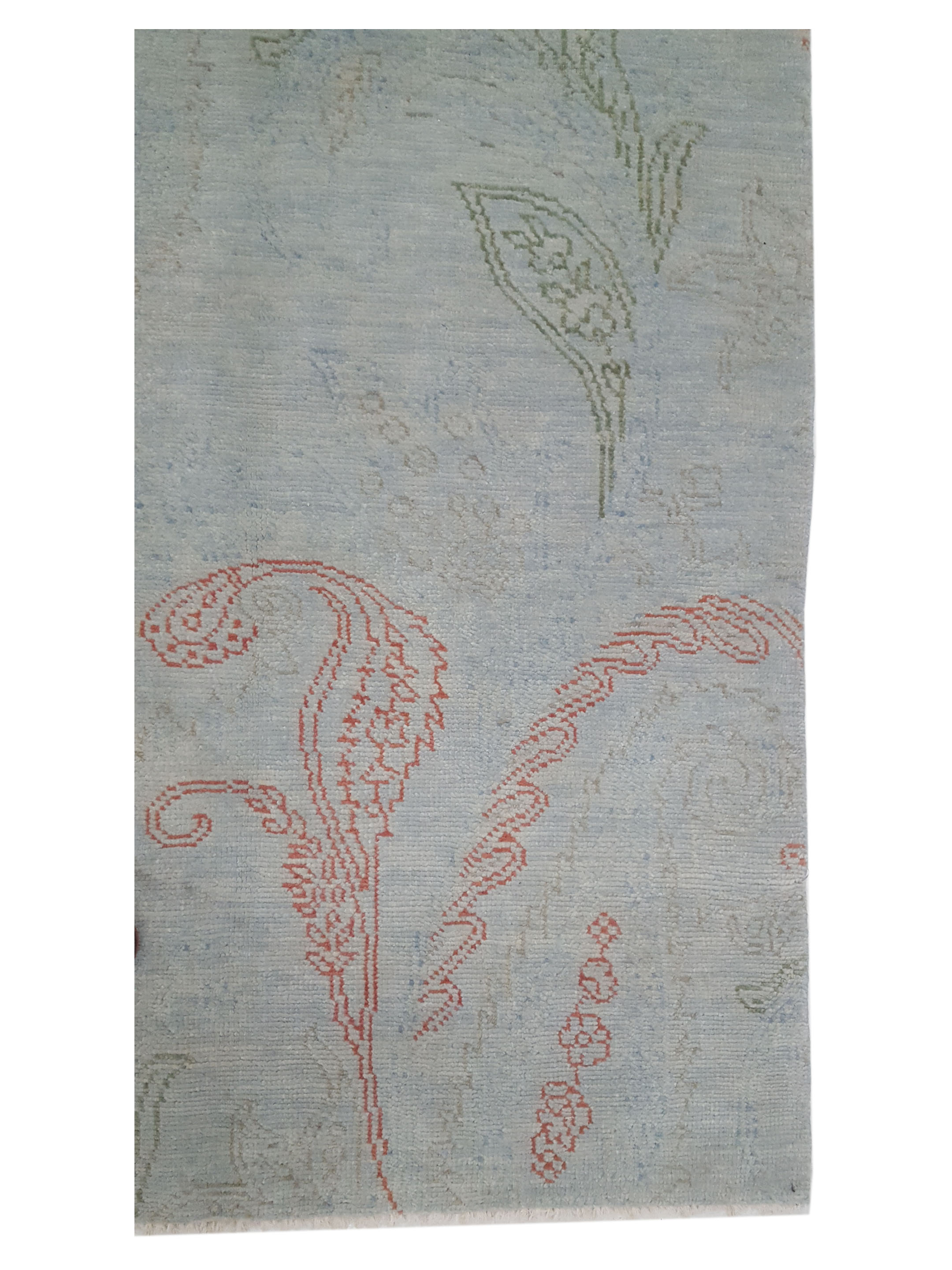 Arts and Crafts Hand Knotted Sky 5x8 - Image 4 of 5