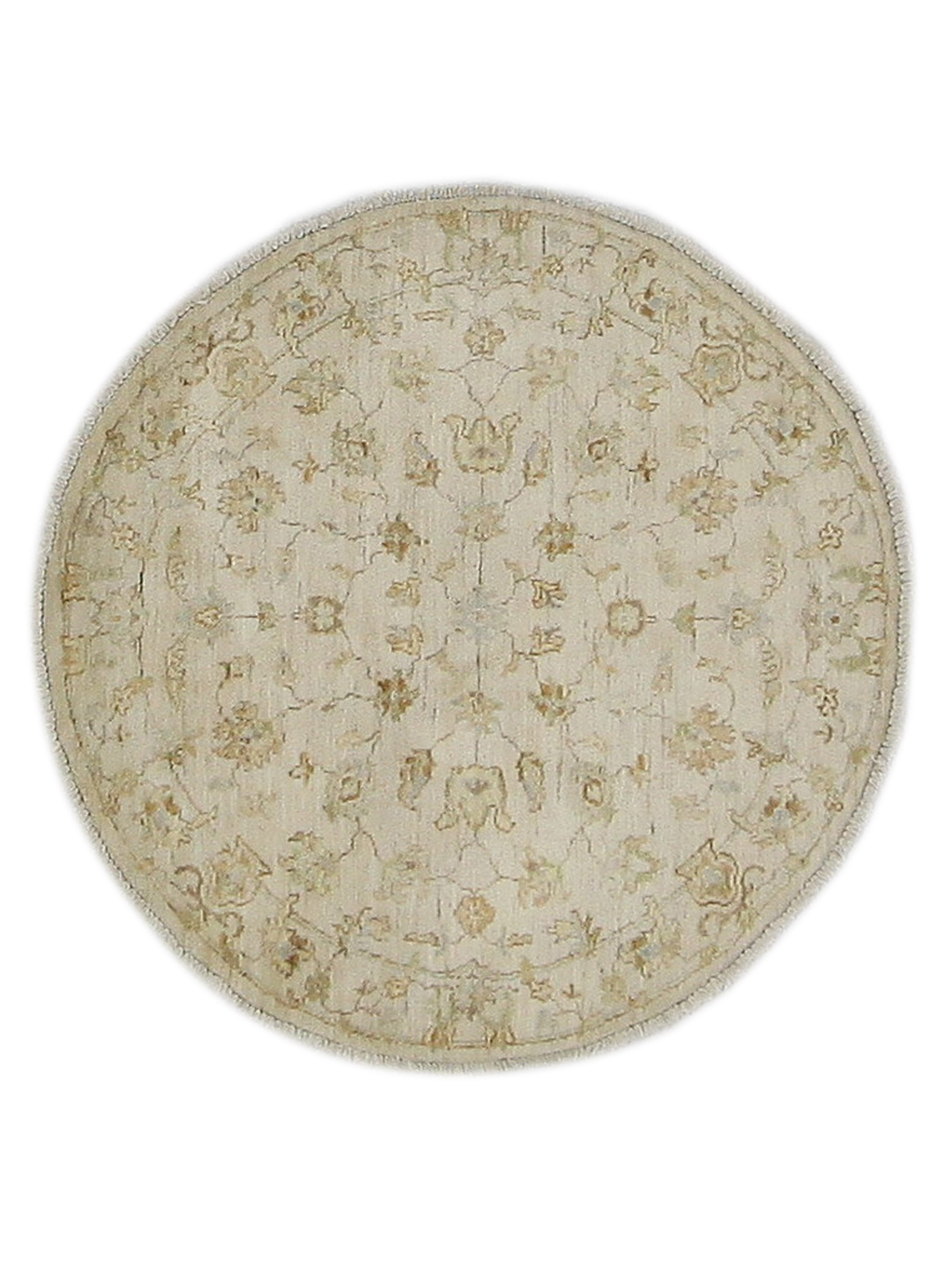Ziegler Hand Knotted Ivory 4x4