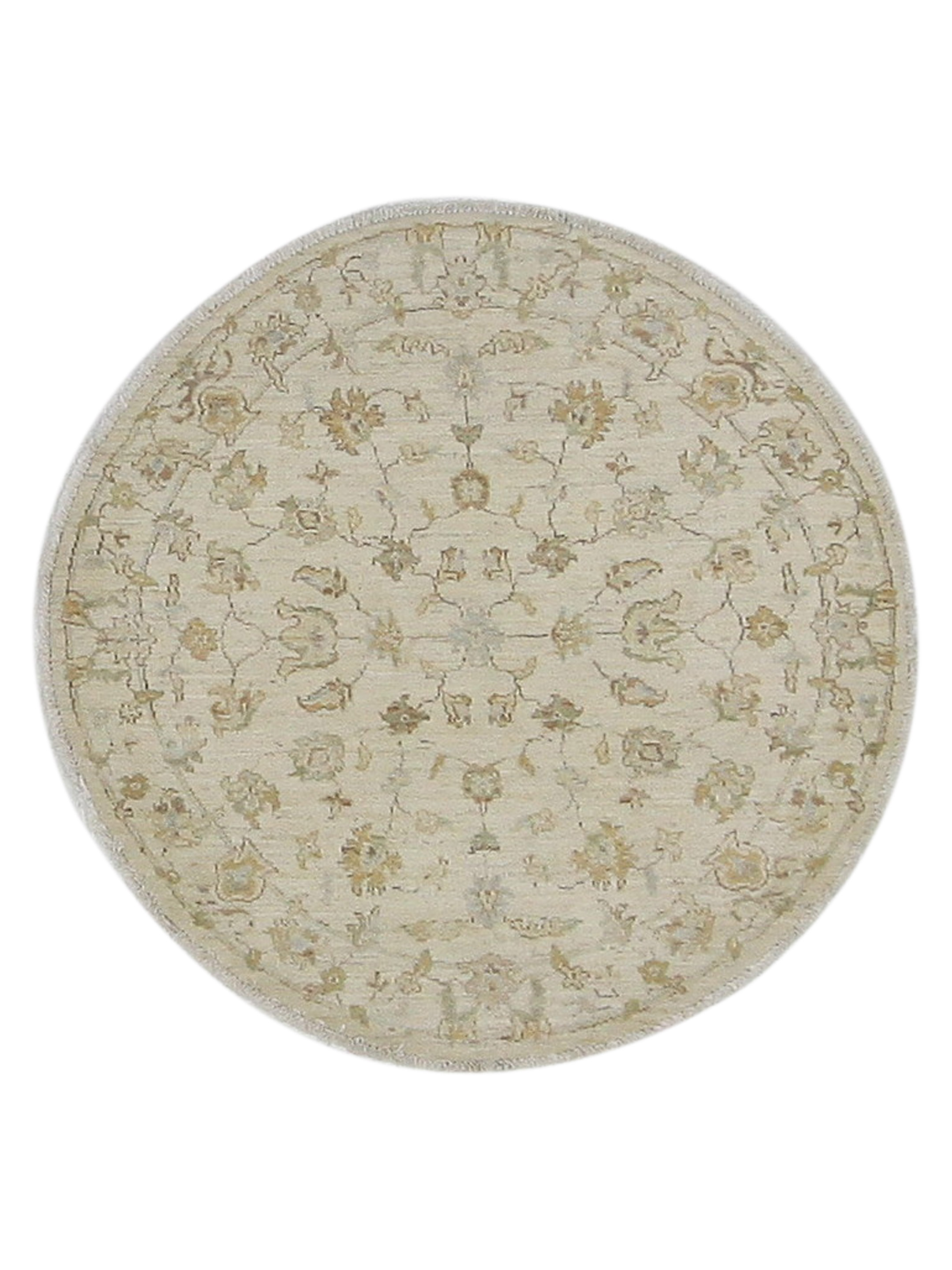 Ziegler Hand Knotted Ivory 4x4