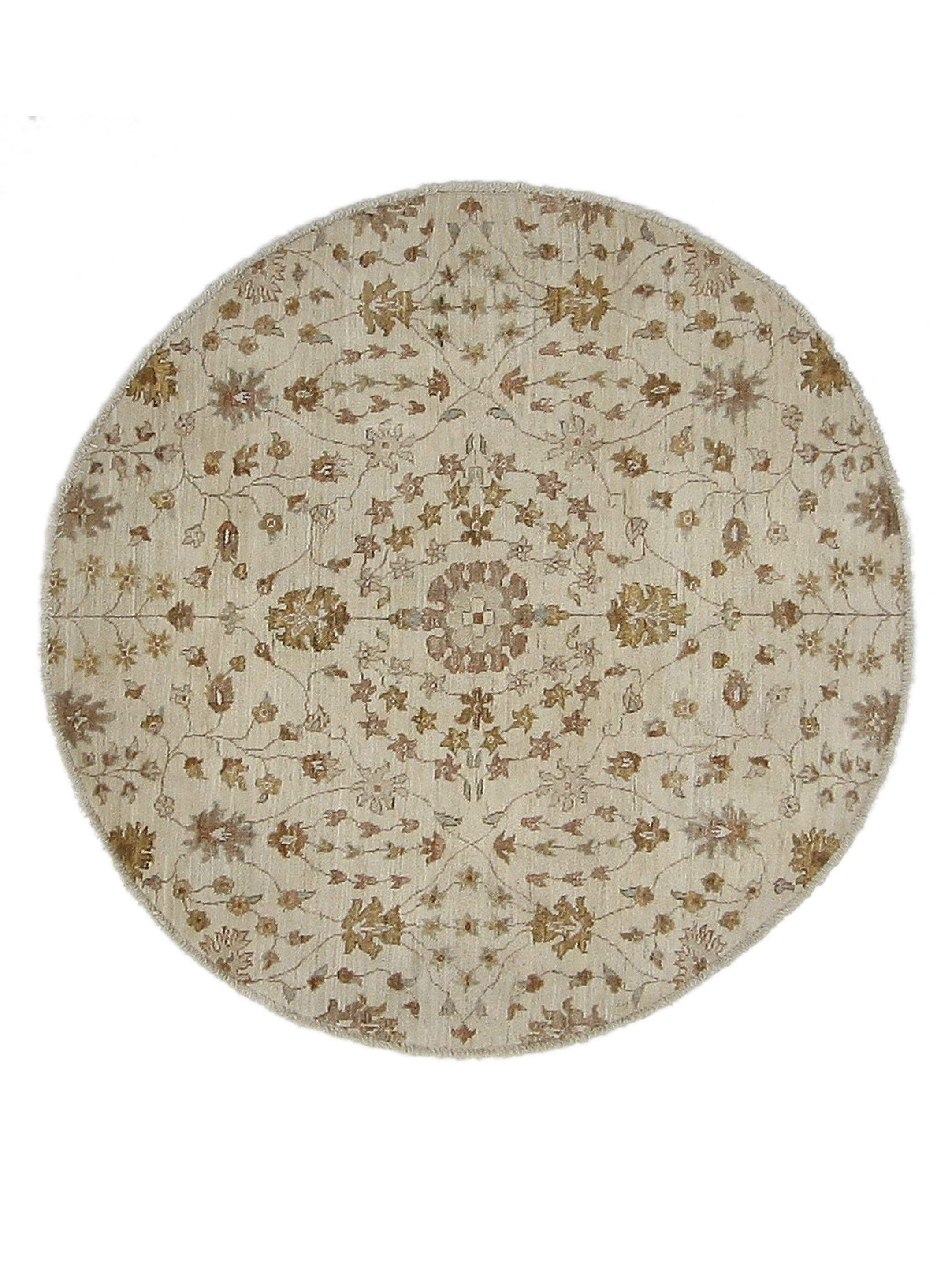 Ziegler Hand Knotted Ivory 5x5