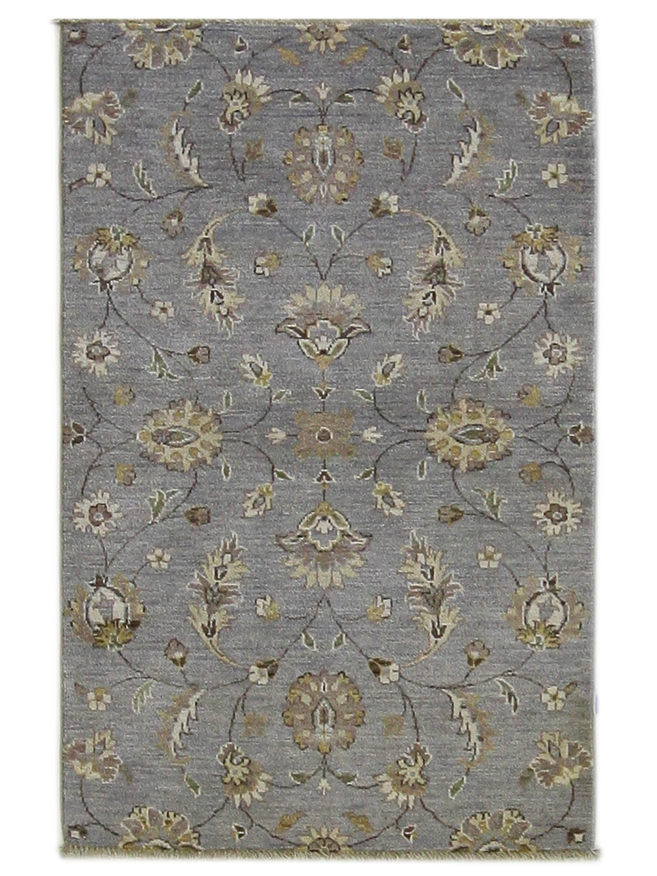 Ziegler Hand Knotted Grey 3x5