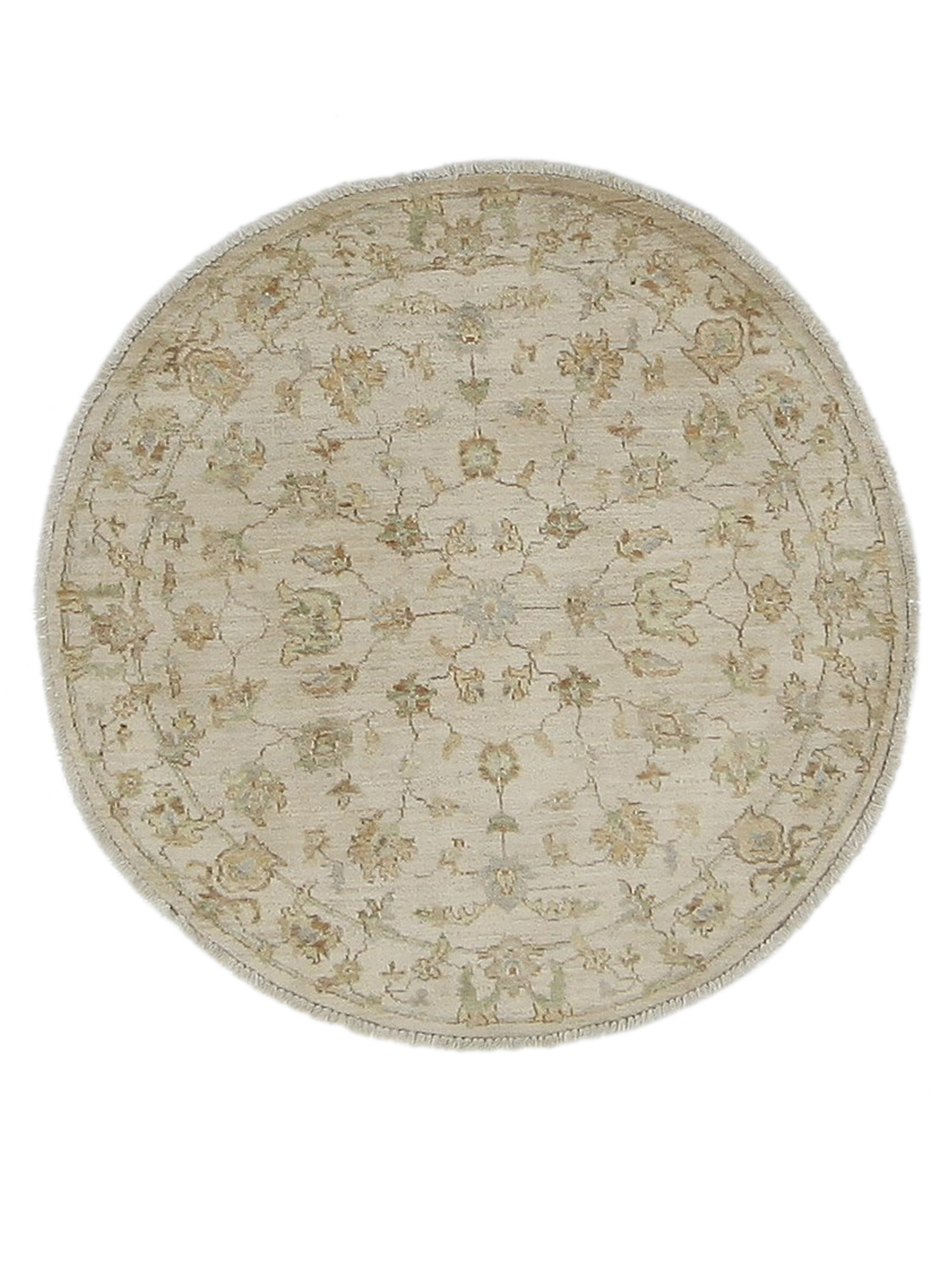 Ziegler Hand Knotted Ivory 4x4