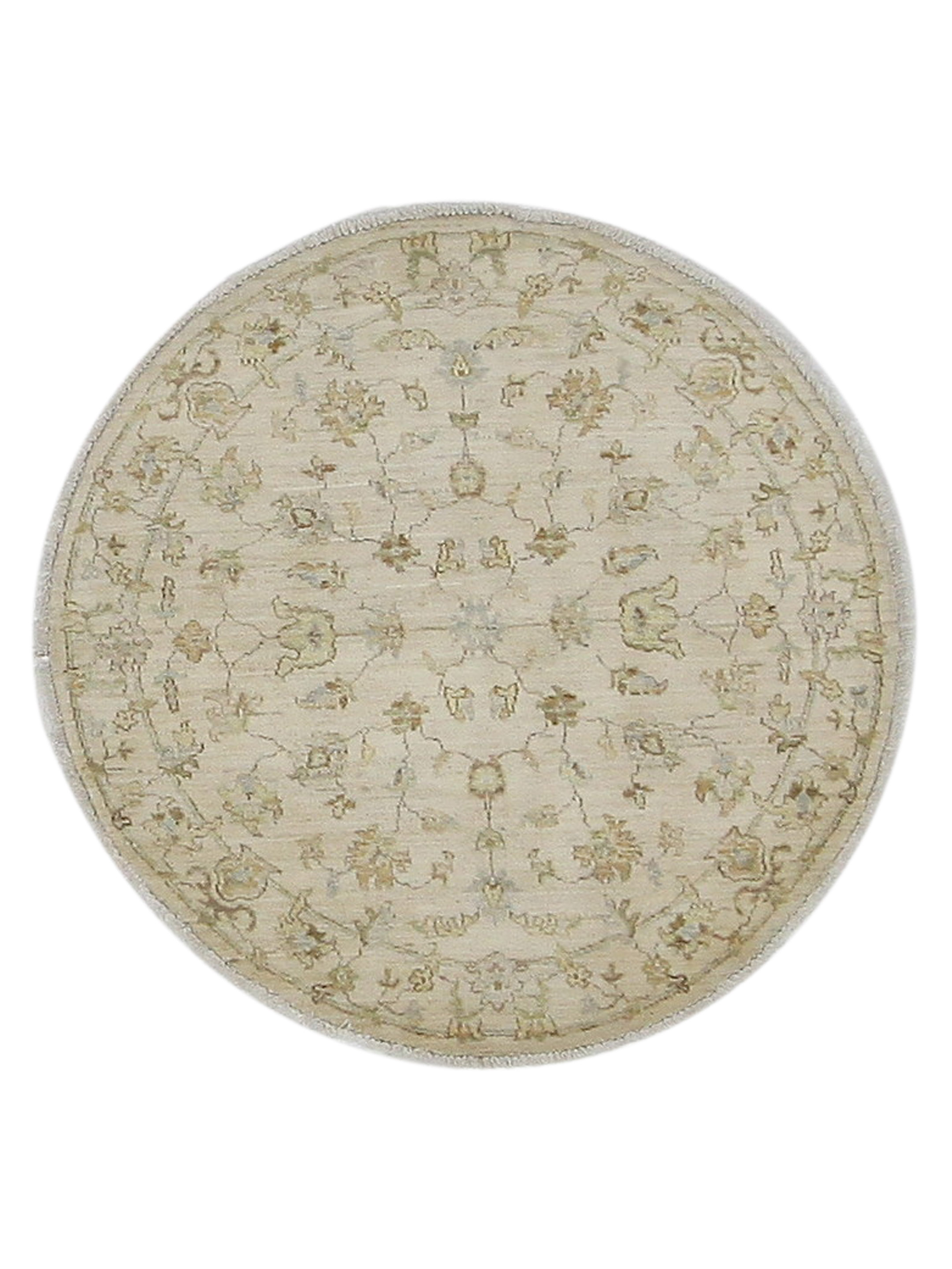 Ziegler Hand Knotted Ivory 4x4