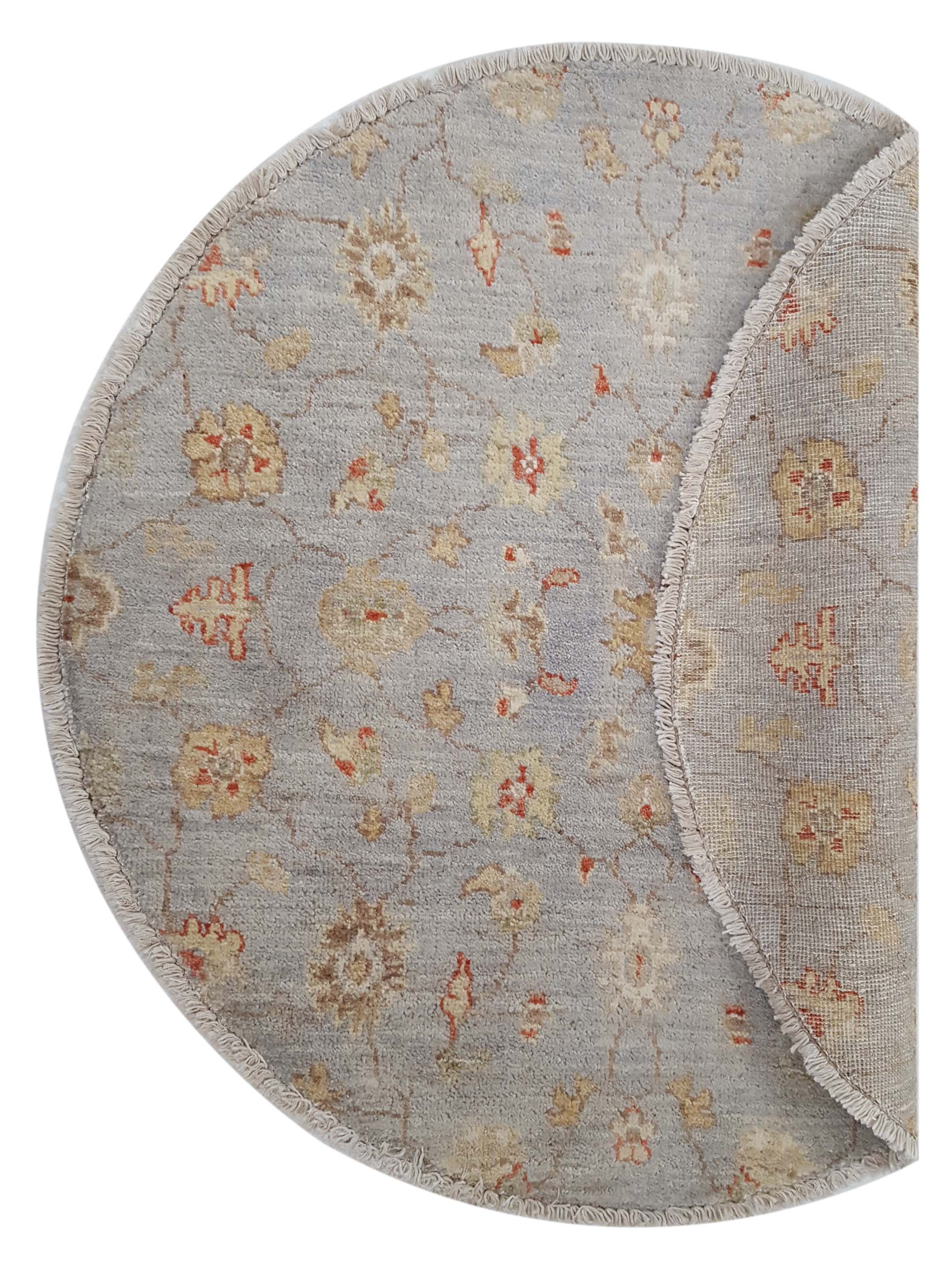 Ziegler Hand Knotted Grey 3x3 - Image 2 of 2