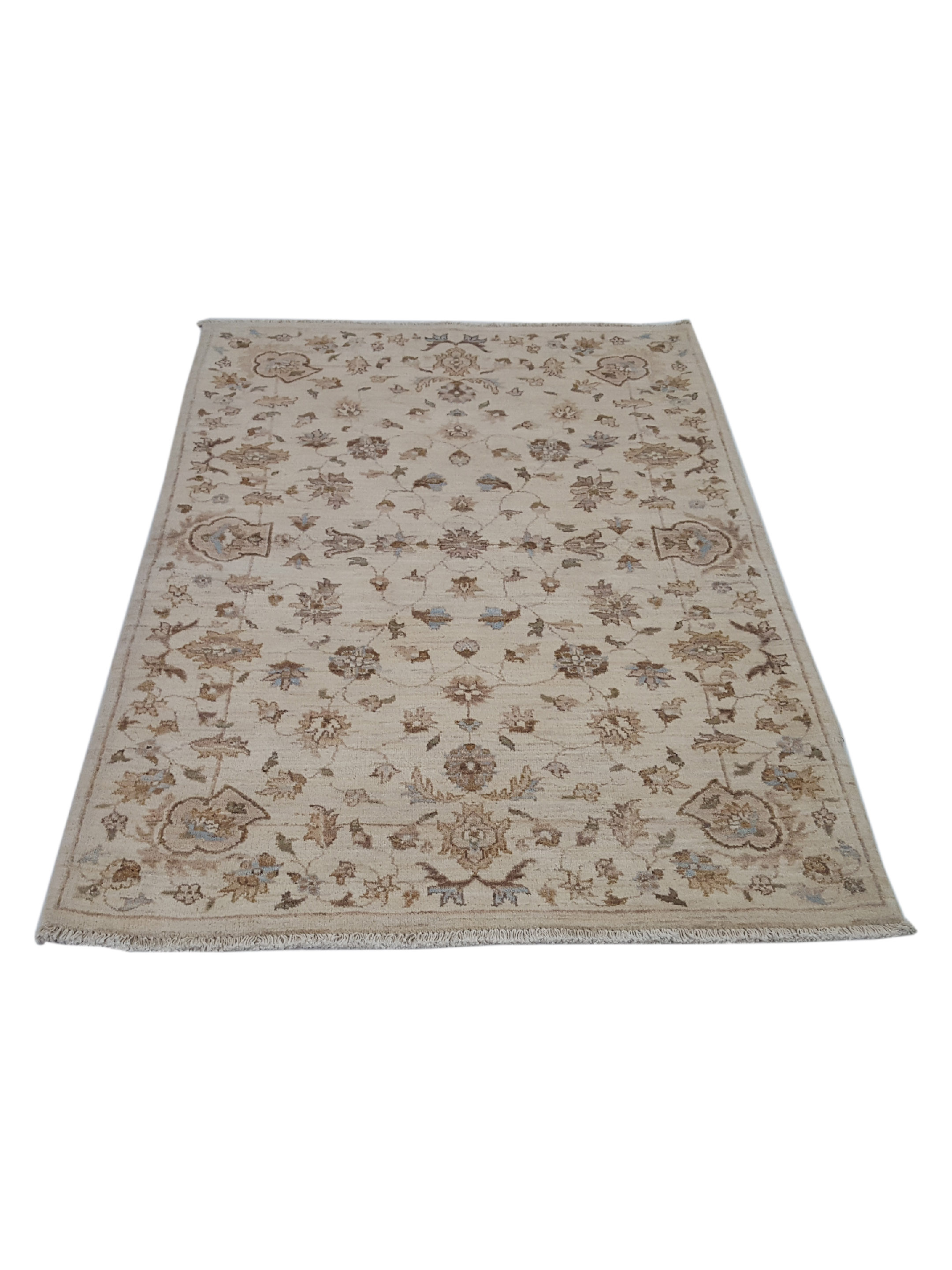 Ziegler Hand Knotted Ivory 4x6 - Image 2 of 6