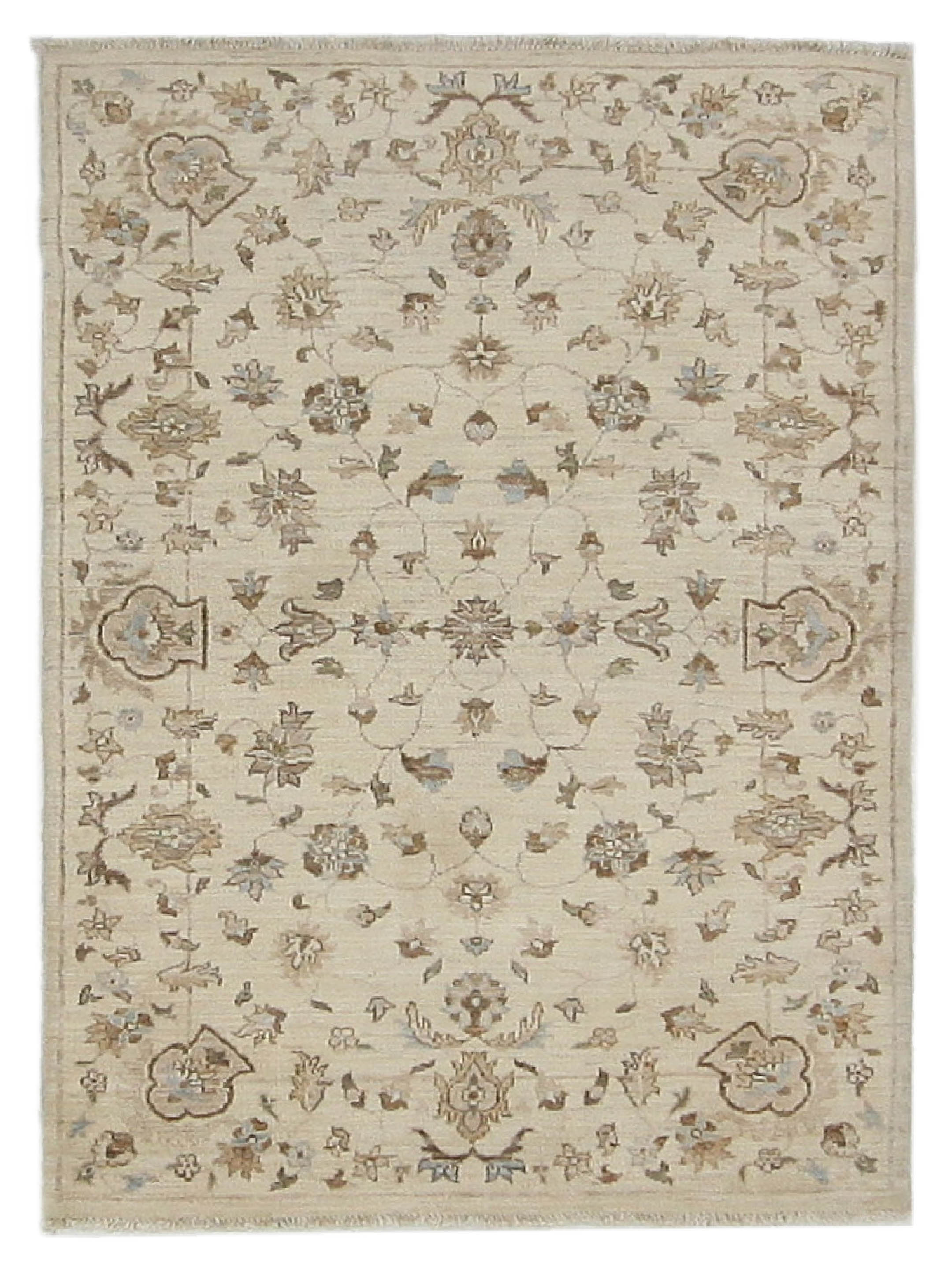 Ziegler Hand Knotted Ivory 4x6